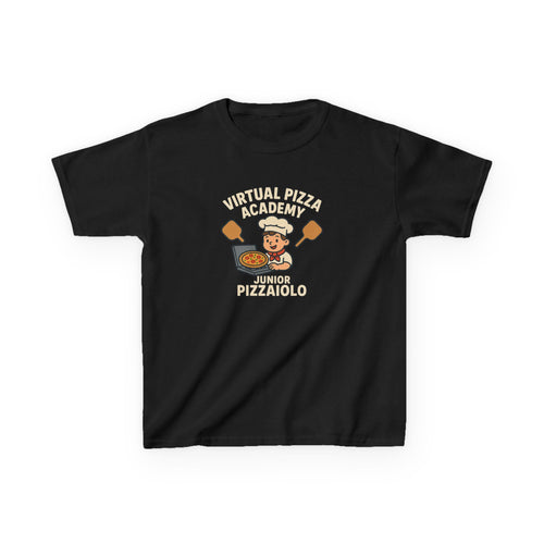 Kids Pizza Academy Tee, Fun Kids T-Shirt, Junior Pizza Maker Shirt, Birthday Gift for Kids, Cooking Class Apparel