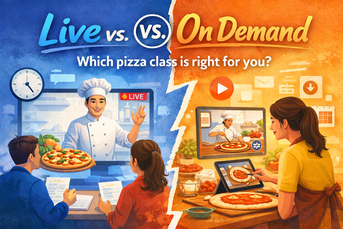 Live vs. On-Demand Pizza Classes: Which Learning Style is Right for You?
