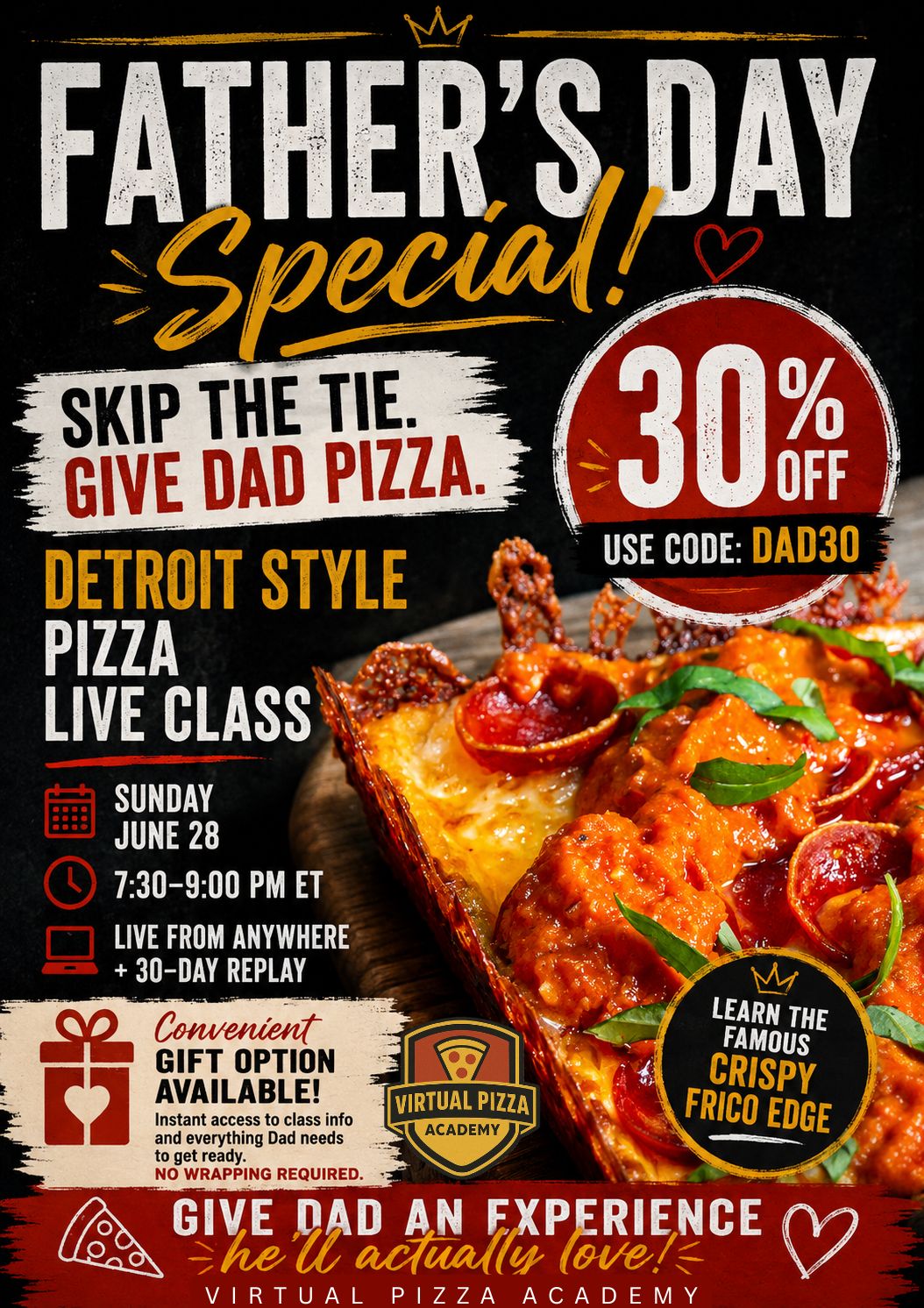 Give Experiences, Not More Stuff: Why Pizza Classes Make the Perfect Father's Day Gift