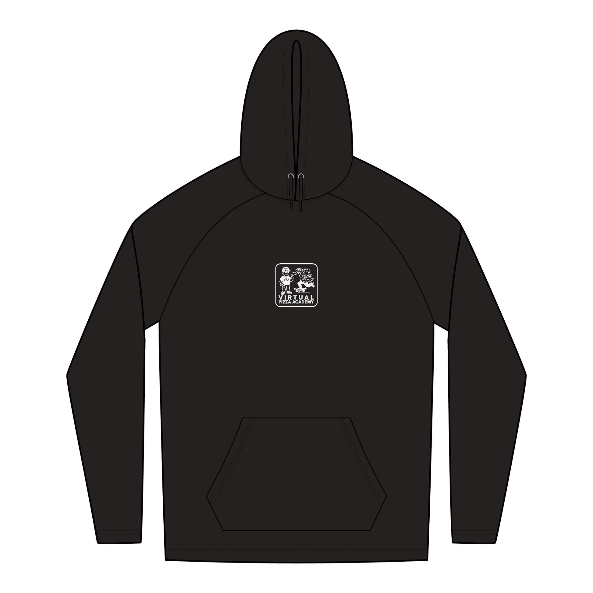 New Era. Virtual Pizza Academy Unisex Tri-Blend Graphic Hoodie