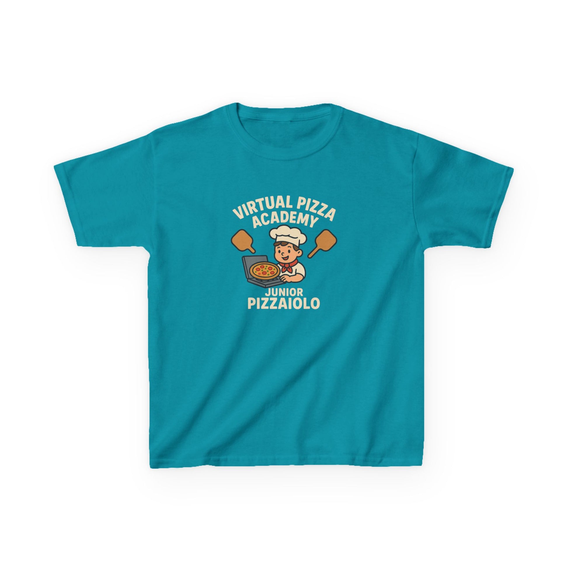 Kids Pizza Academy Tee, Fun Kids T-Shirt, Junior Pizza Maker Shirt, Birthday Gift for Kids, Cooking Class Apparel
