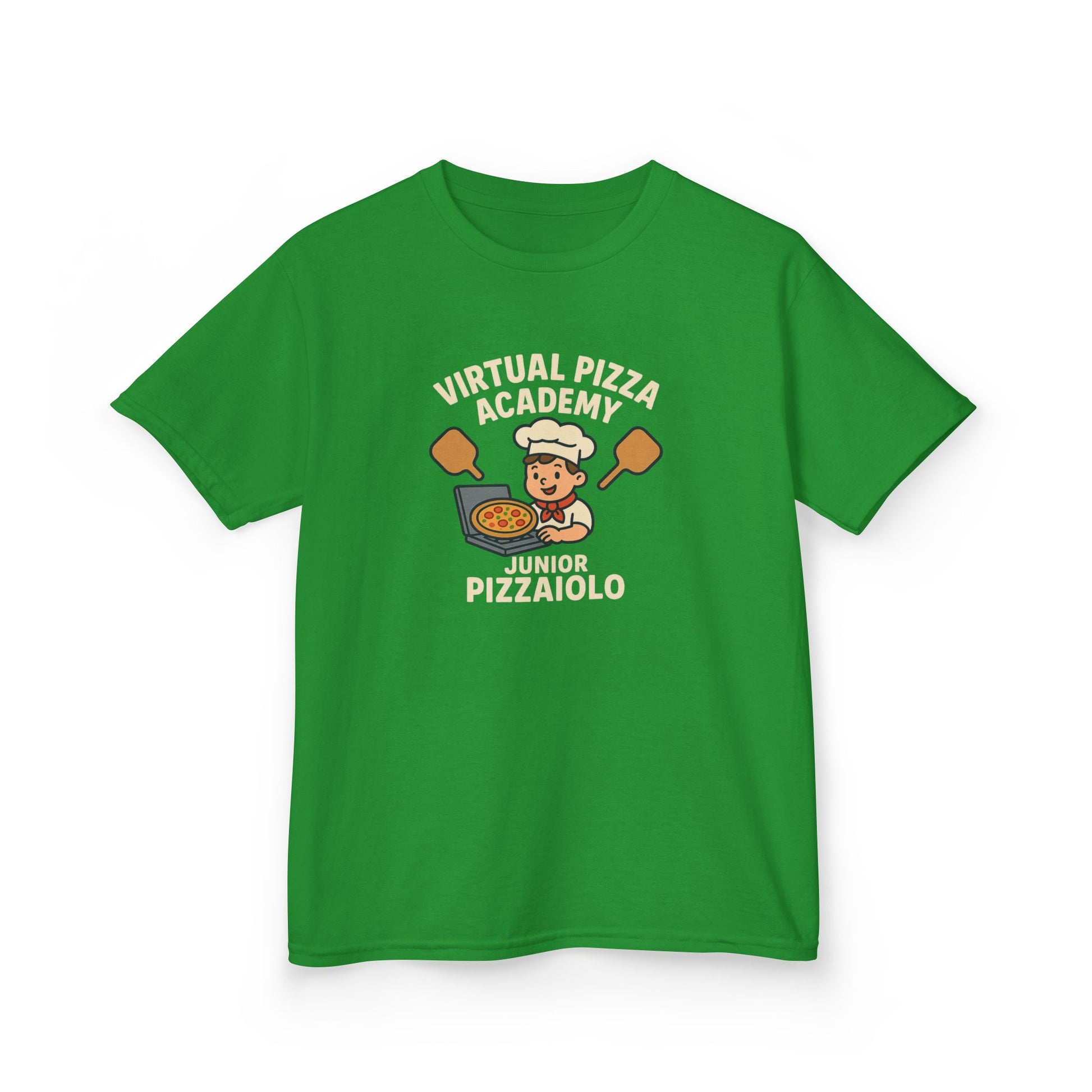 Kids Pizza Academy Tee, Fun Kids T-Shirt, Junior Pizza Maker Shirt, Birthday Gift for Kids, Cooking Class Apparel