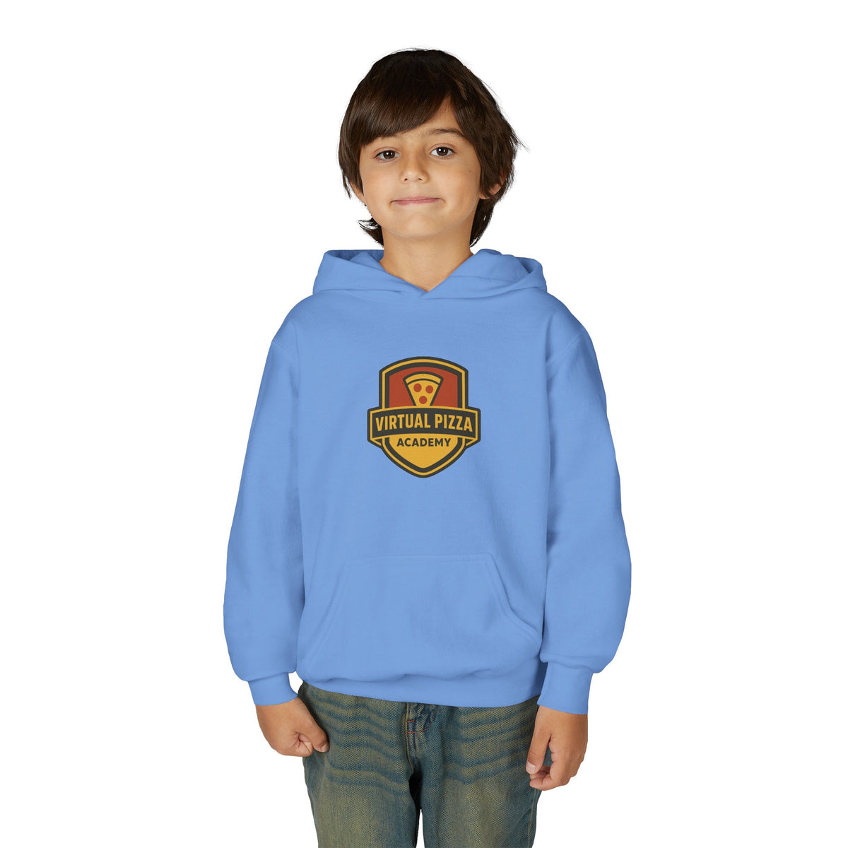 VPA Shield Logo - Youth Heavy Blend Hooded Sweatshirt