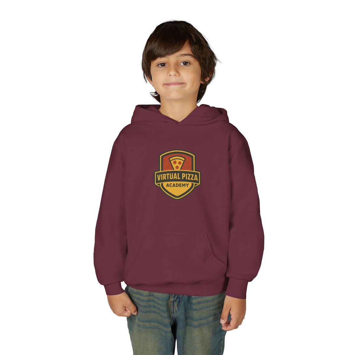 VPA Shield Logo - Youth Heavy Blend Hooded Sweatshirt