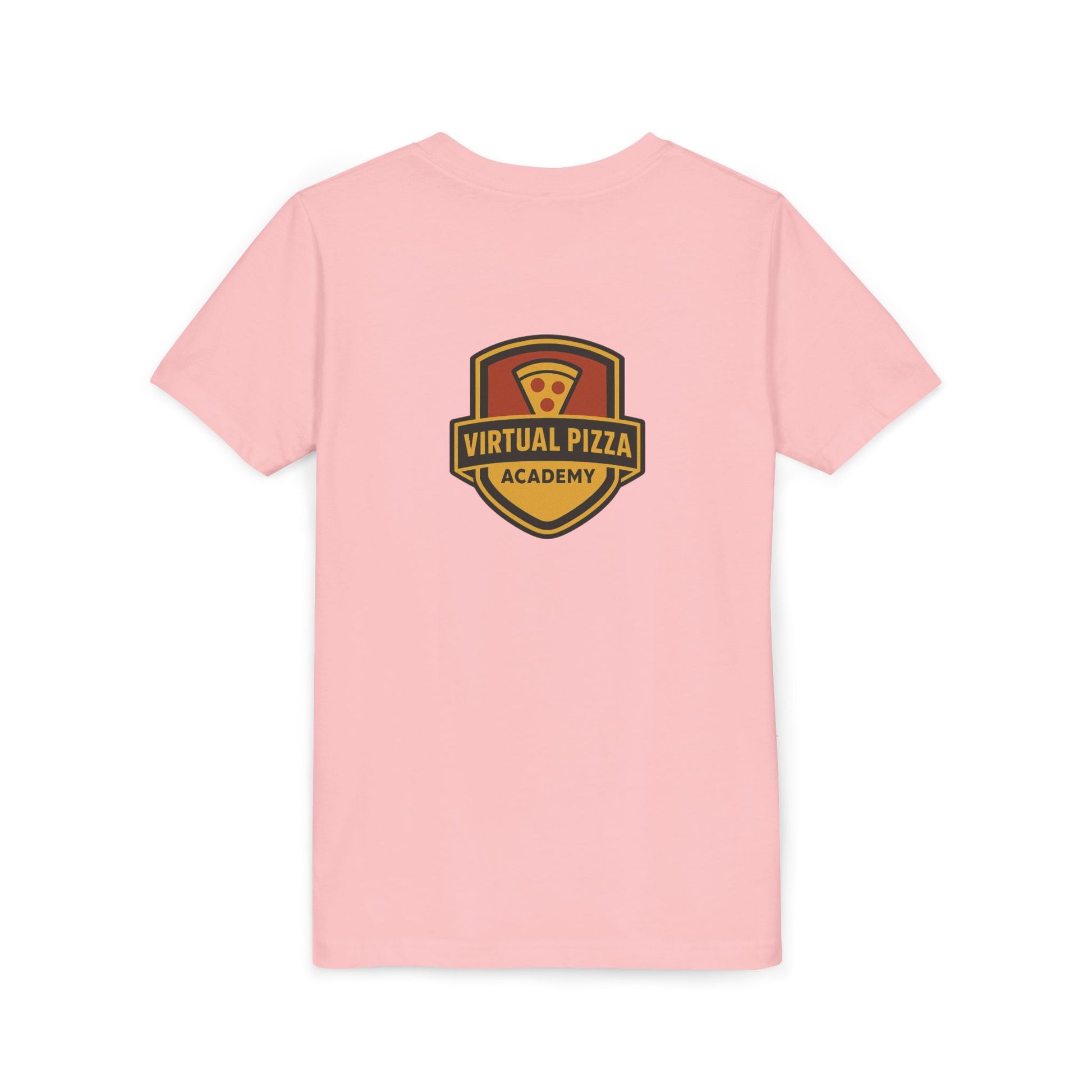 Youth Virtual Pizza Academy Tee - Fun Kids Shirt for Pizza Lovers, Birthday Gift, Foodie Apparel, Summer Wear, Family Gatherings