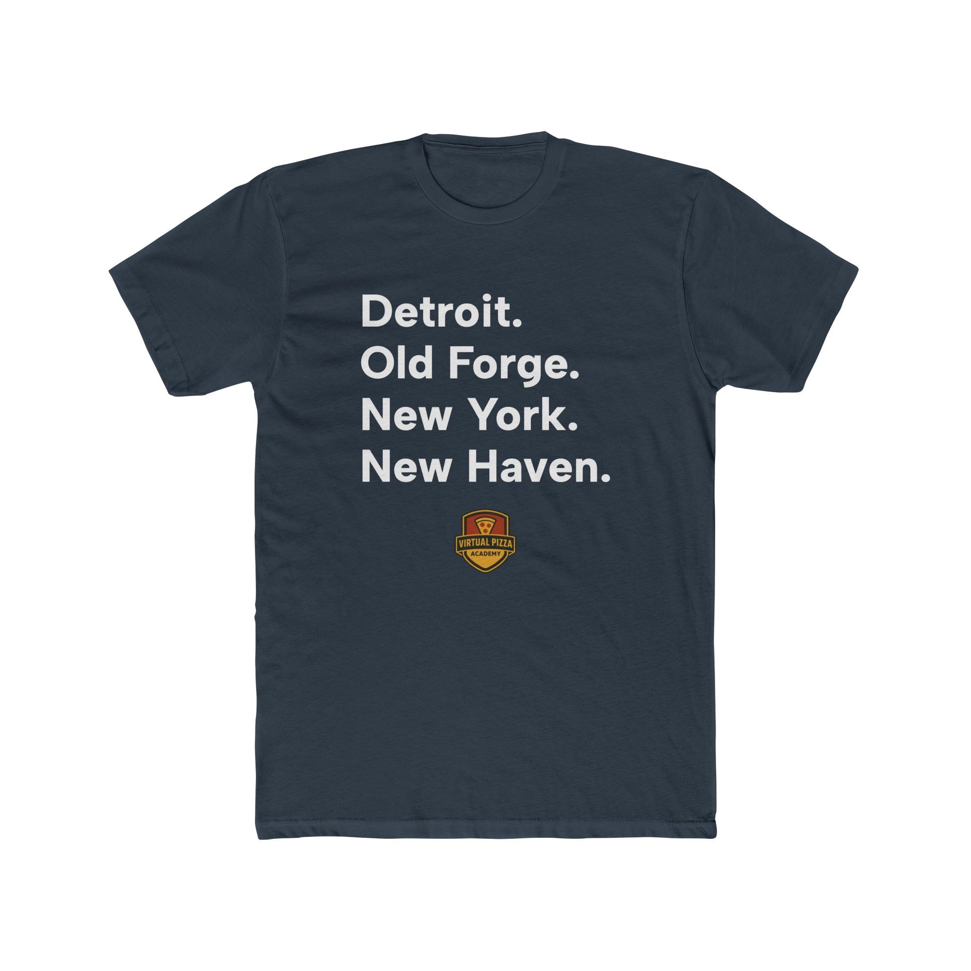 Detroit. Old Forge. New York. New Haven.