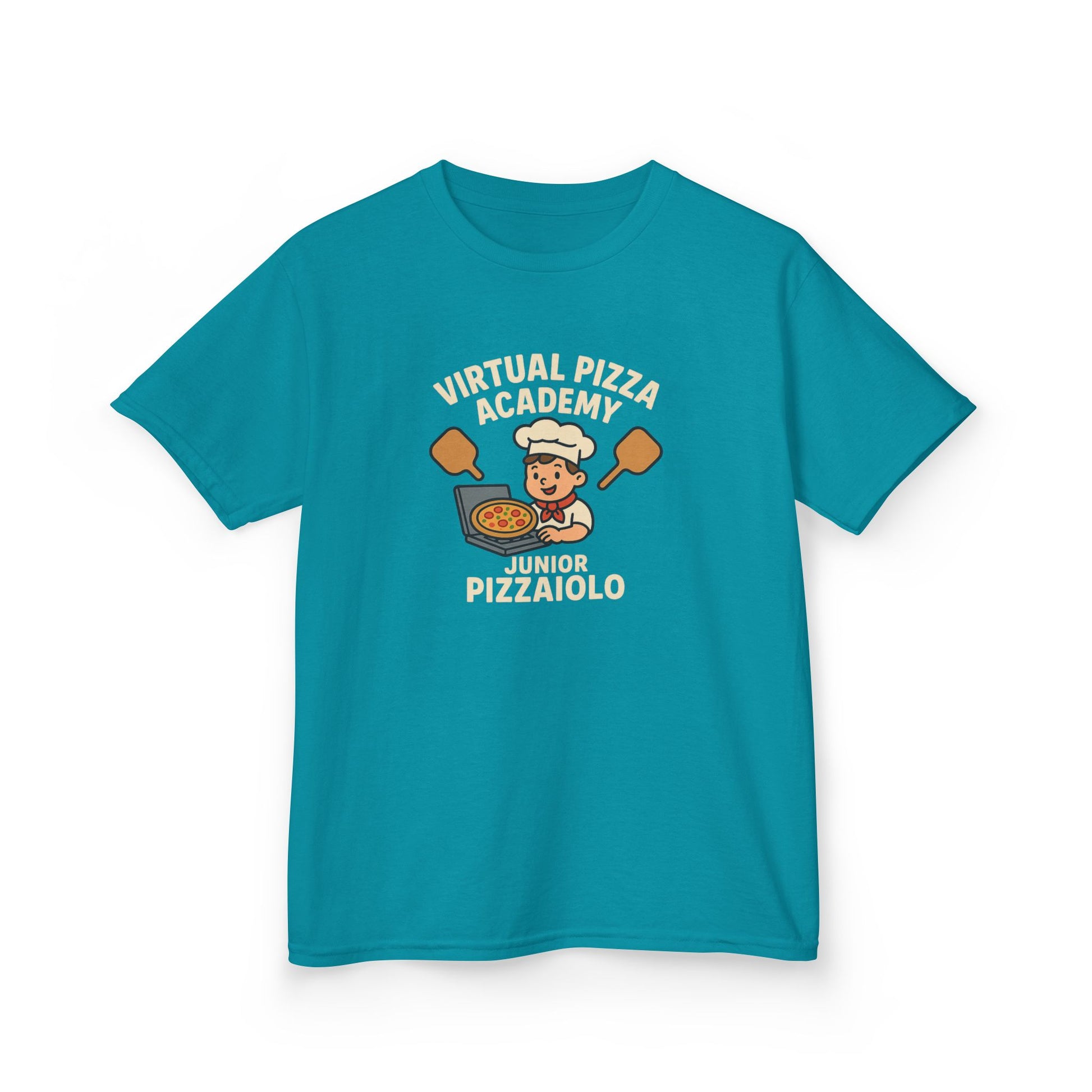 Kids Pizza Academy Tee, Fun Kids T-Shirt, Junior Pizza Maker Shirt, Birthday Gift for Kids, Cooking Class Apparel