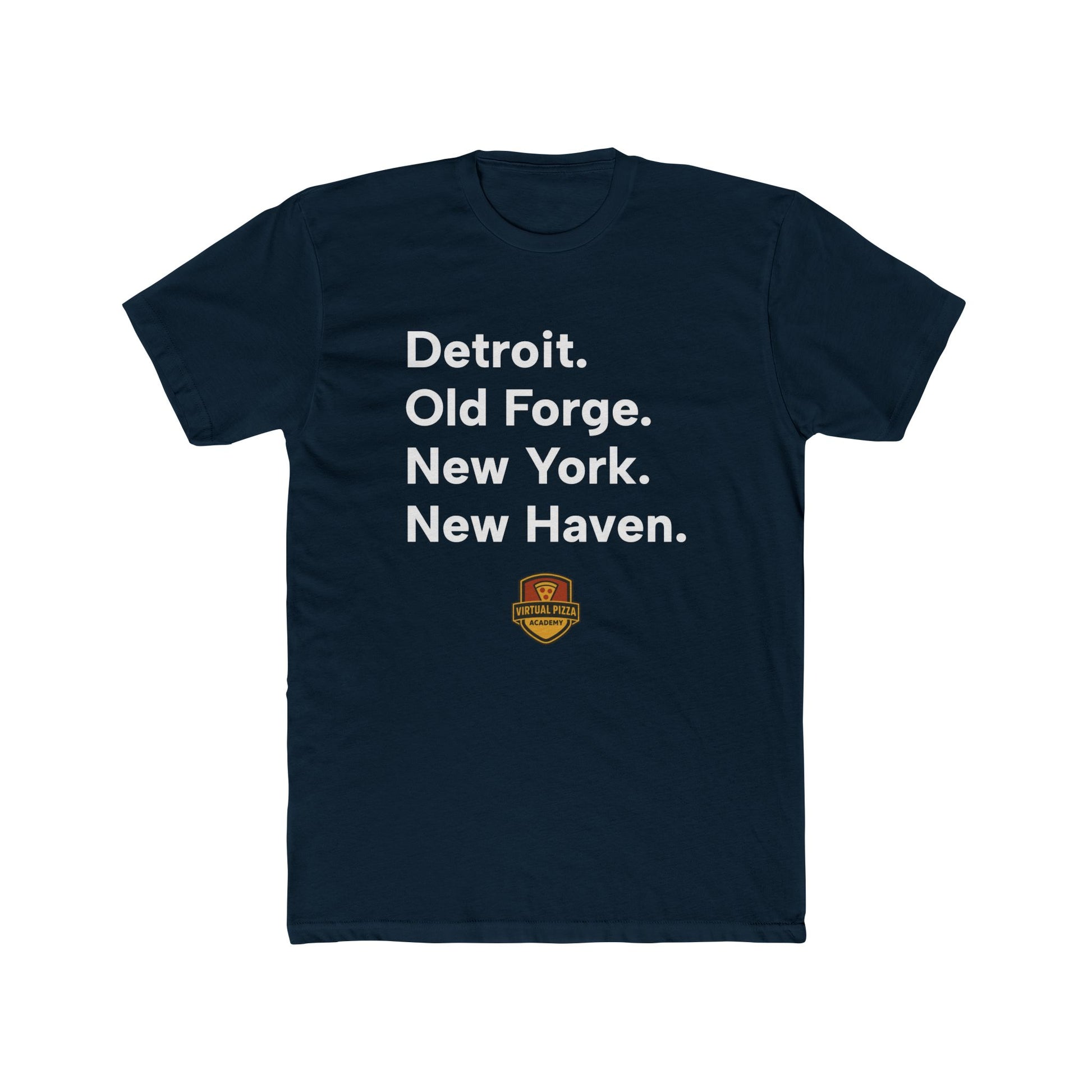 Detroit. Old Forge. New York. New Haven.