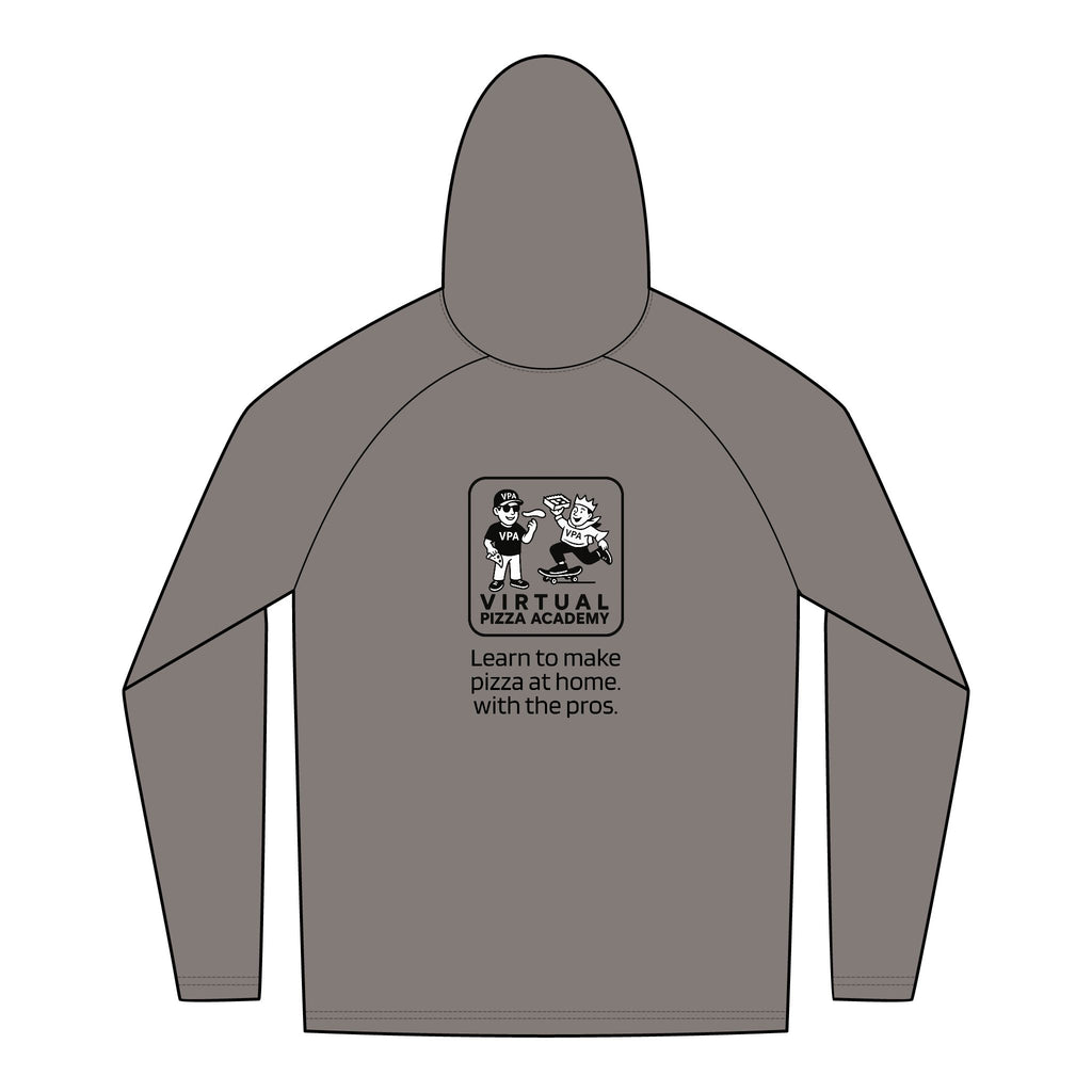 New Era. Virtual Pizza Academy Unisex Tri-Blend Graphic Hoodie