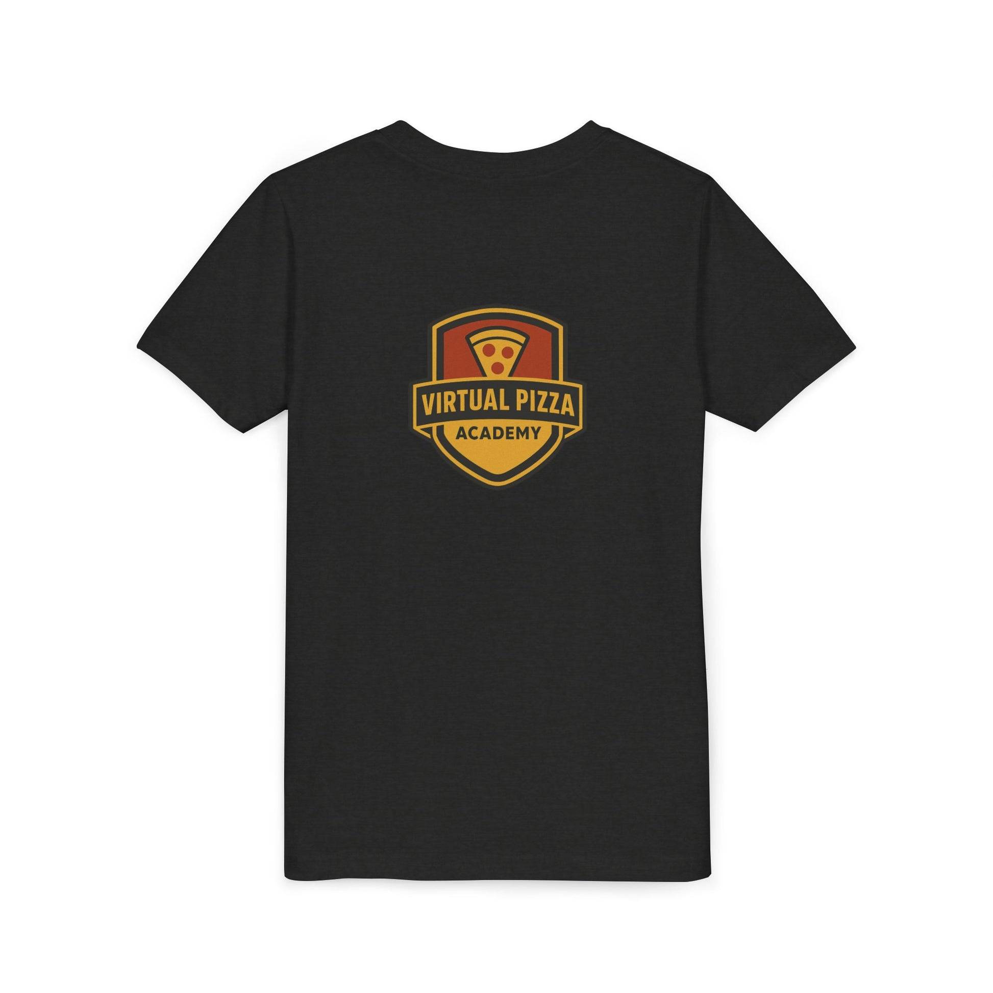 Youth Virtual Pizza Academy Tee - Fun Kids Shirt for Pizza Lovers, Birthday Gift, Foodie Apparel, Summer Wear, Family Gatherings