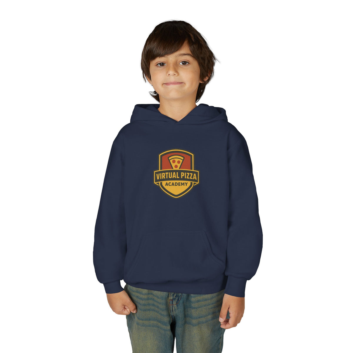 VPA Shield Logo - Youth Heavy Blend Hooded Sweatshirt