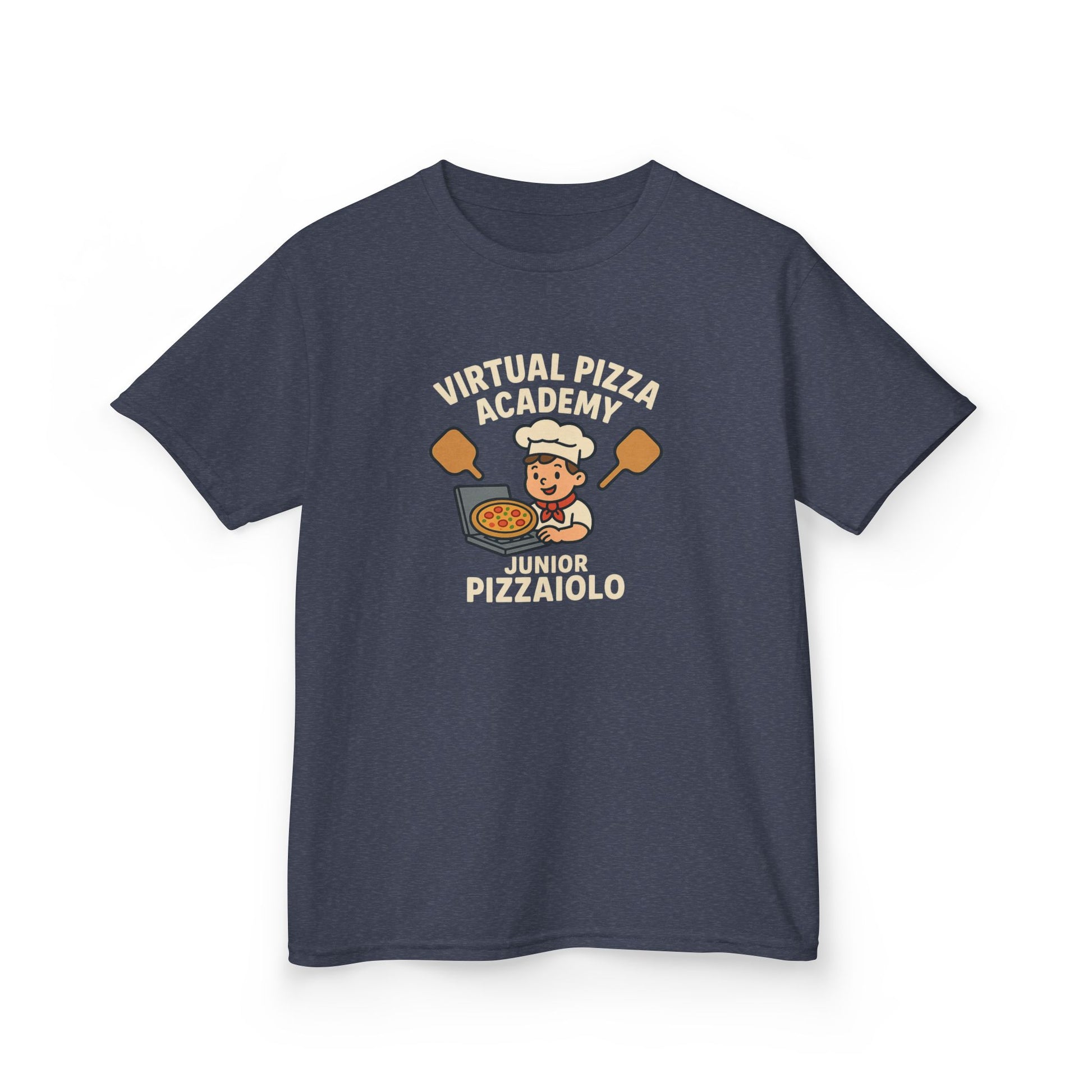 Kids Pizza Academy Tee, Fun Kids T-Shirt, Junior Pizza Maker Shirt, Birthday Gift for Kids, Cooking Class Apparel