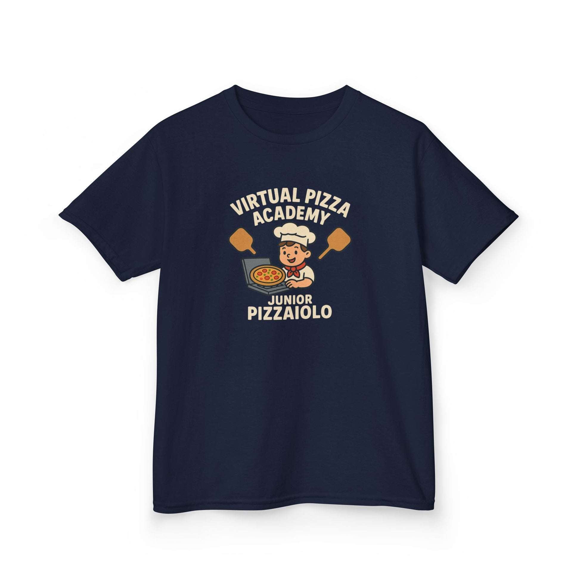 Kids Pizza Academy Tee, Fun Kids T-Shirt, Junior Pizza Maker Shirt, Birthday Gift for Kids, Cooking Class Apparel