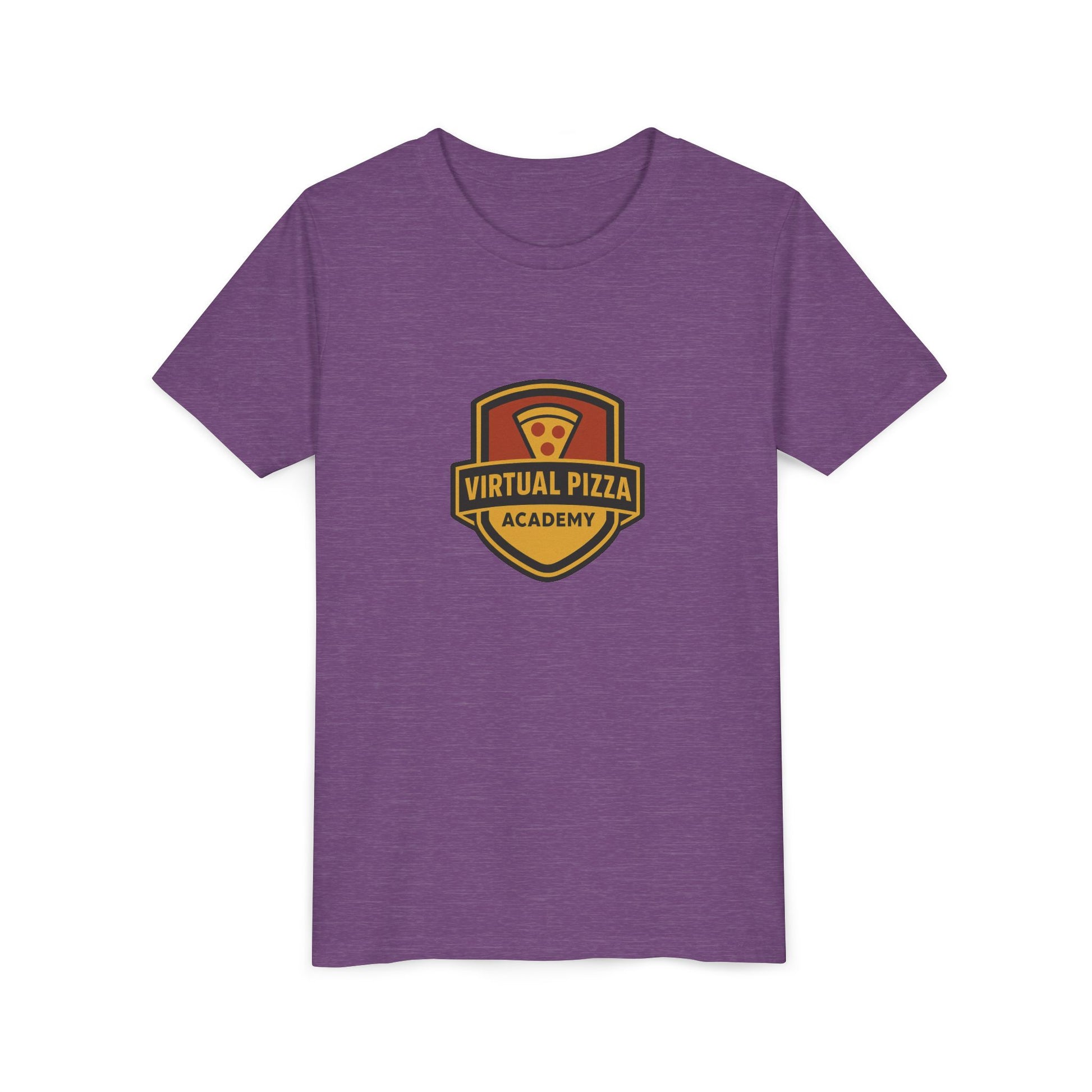 Youth Virtual Pizza Academy Tee - Fun Kids Shirt for Pizza Lovers, Birthday Gift, Foodie Apparel, Summer Wear, Family Gatherings