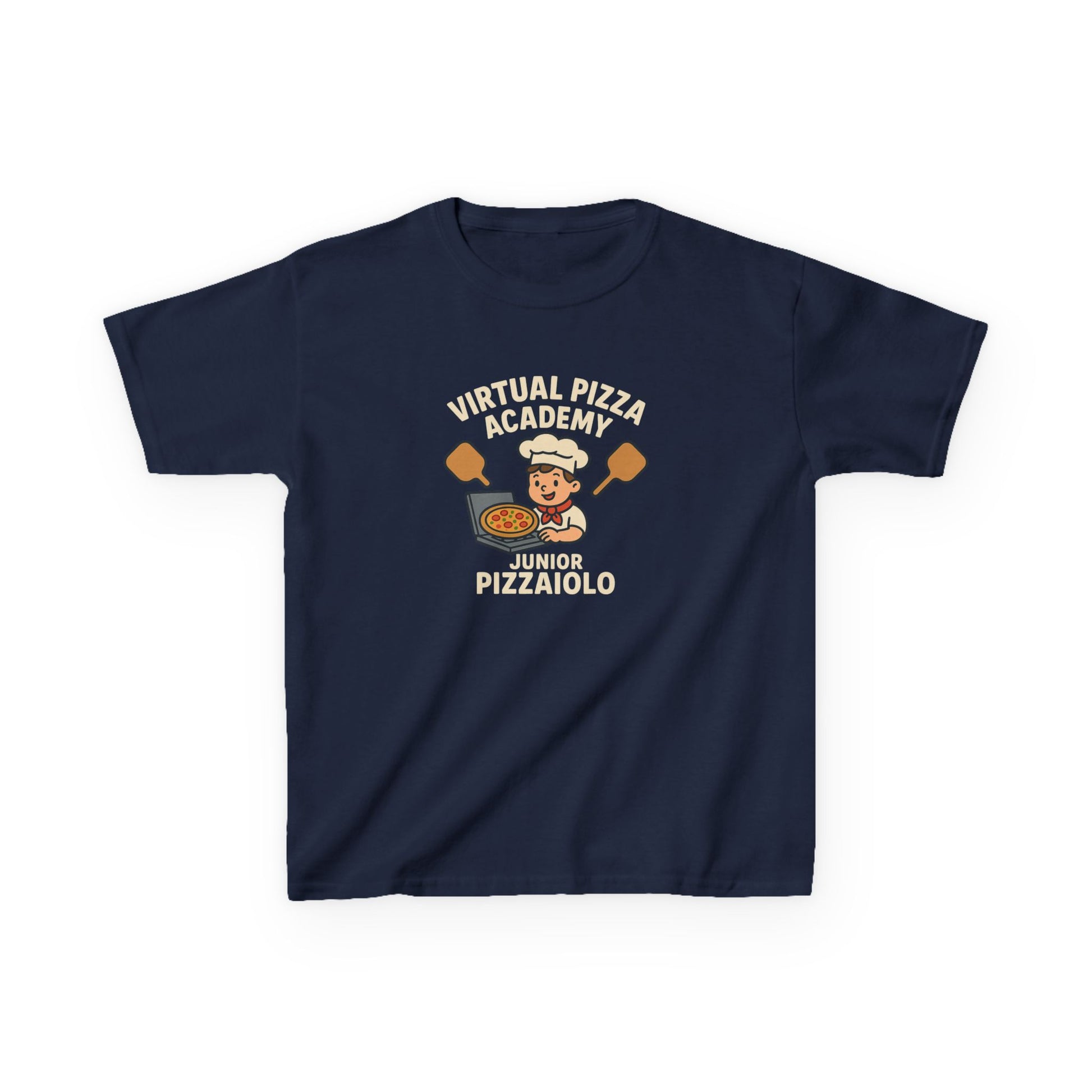 Kids Pizza Academy Tee, Fun Kids T-Shirt, Junior Pizza Maker Shirt, Birthday Gift for Kids, Cooking Class Apparel