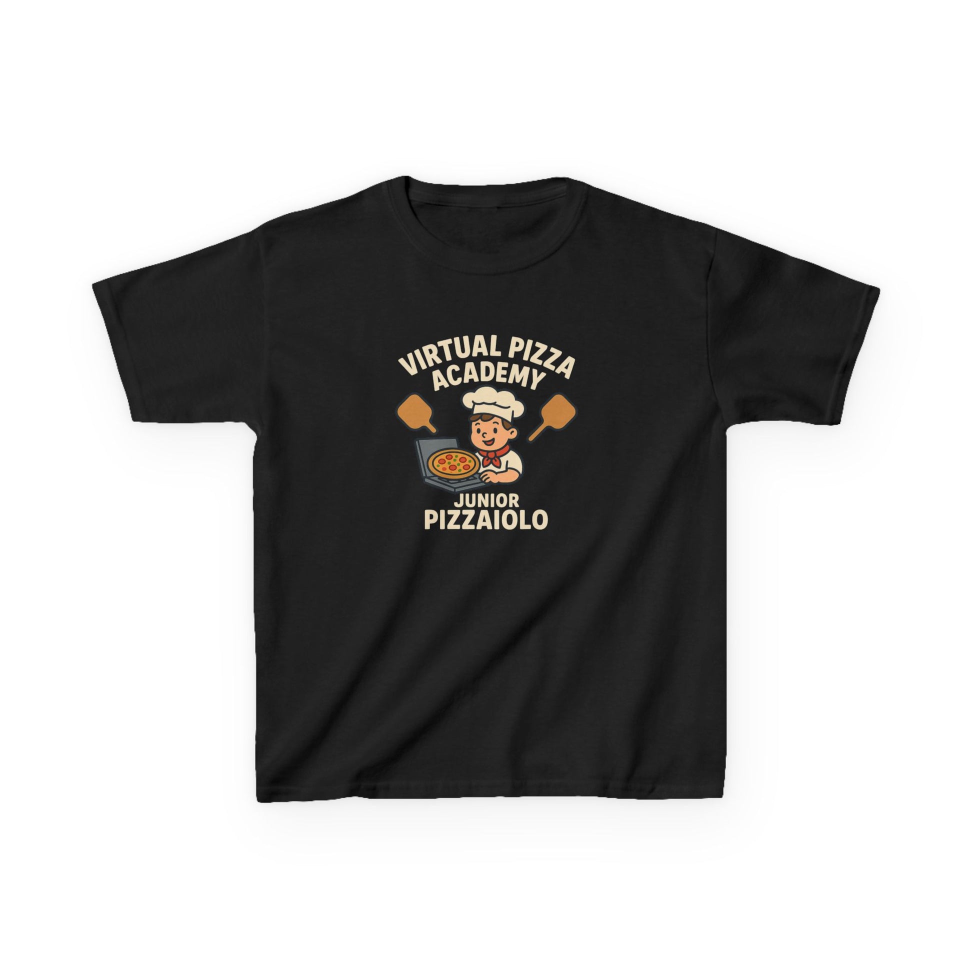 Kids Pizza Academy Tee, Fun Kids T-Shirt, Junior Pizza Maker Shirt, Birthday Gift for Kids, Cooking Class Apparel