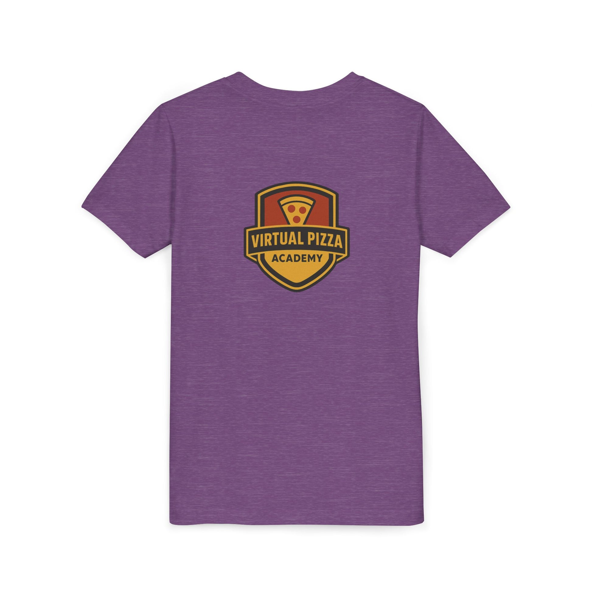 Youth Virtual Pizza Academy Tee - Fun Kids Shirt for Pizza Lovers, Birthday Gift, Foodie Apparel, Summer Wear, Family Gatherings