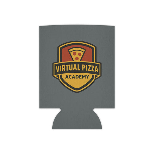 Cooler Cozie for Virtual Pizza Academy Lovers, Beer Hugger, Party Accessory, Gift for Pizza Enthusiasts, Fun Beverage Holder