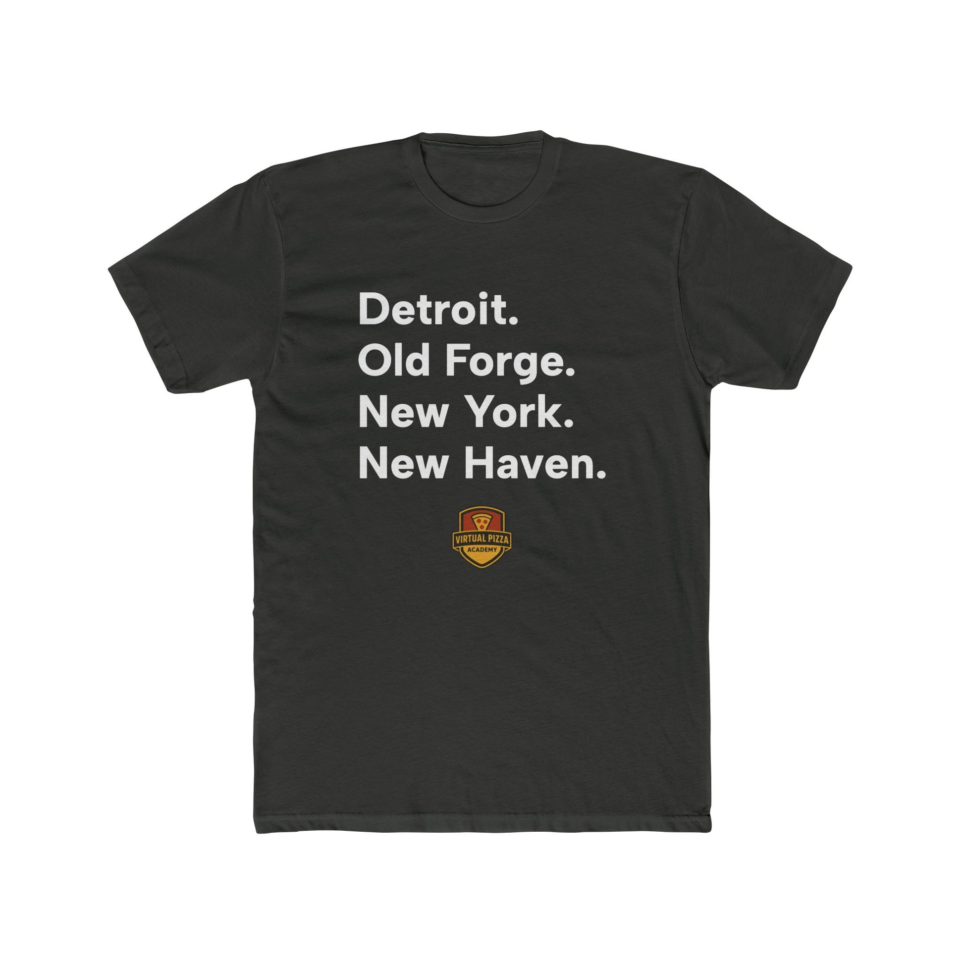 Detroit. Old Forge. New York. New Haven.