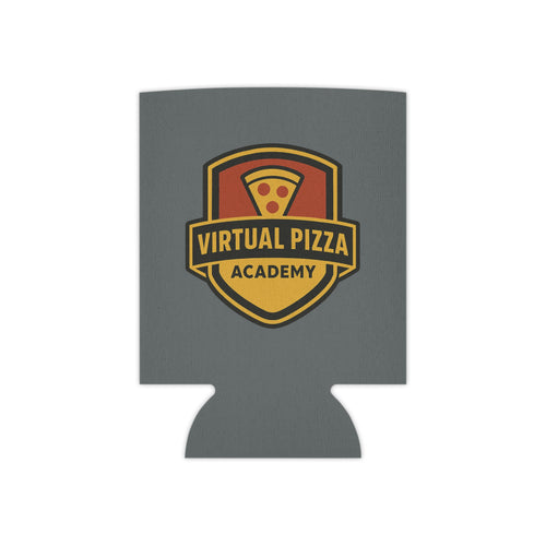 Cooler Cozie for Virtual Pizza Academy Lovers, Beer Hugger, Party Accessory, Gift for Pizza Enthusiasts, Fun Beverage Holder