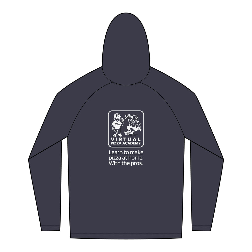 New Era. Virtual Pizza Academy Unisex Tri-Blend Graphic Hoodie