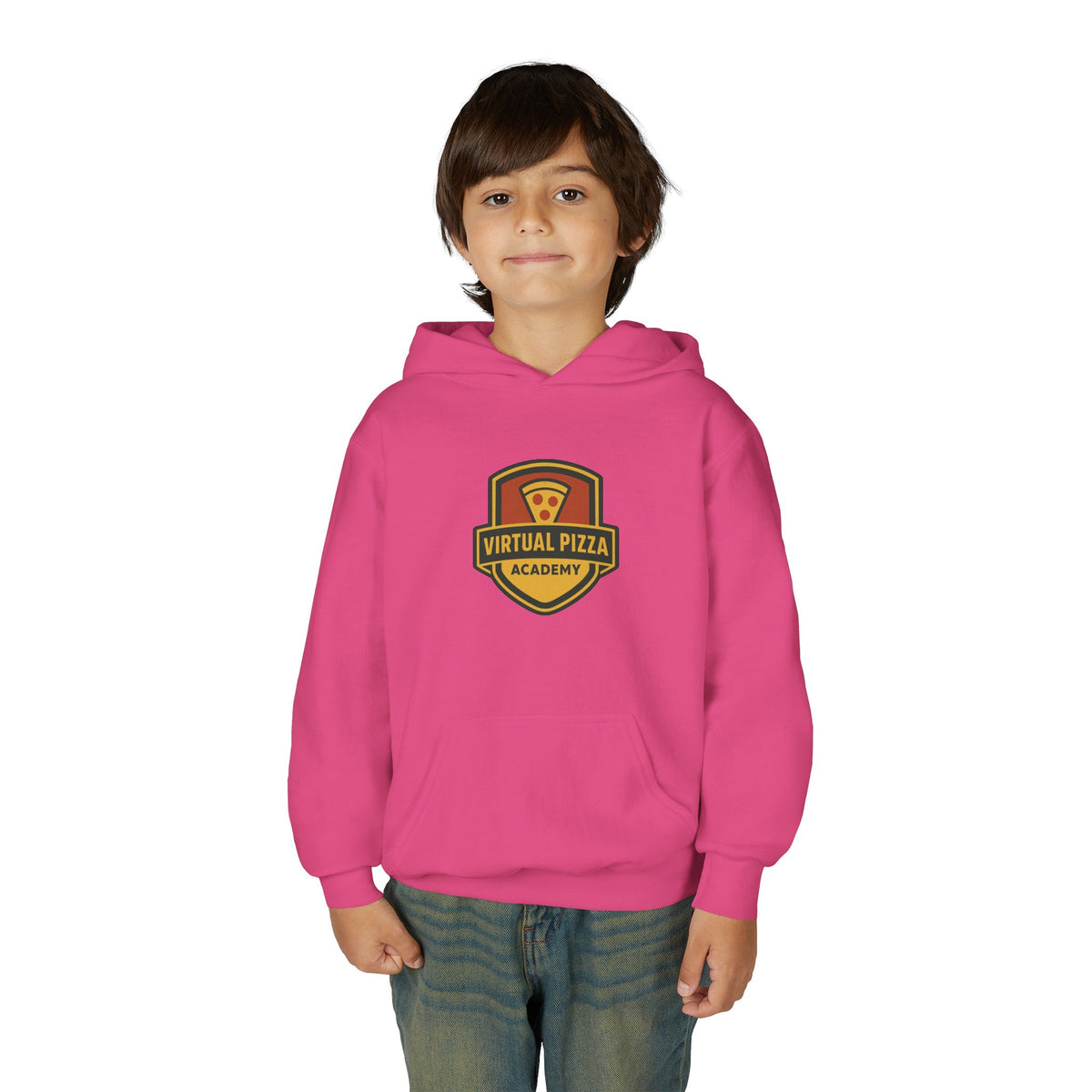 VPA Shield Logo - Youth Heavy Blend Hooded Sweatshirt