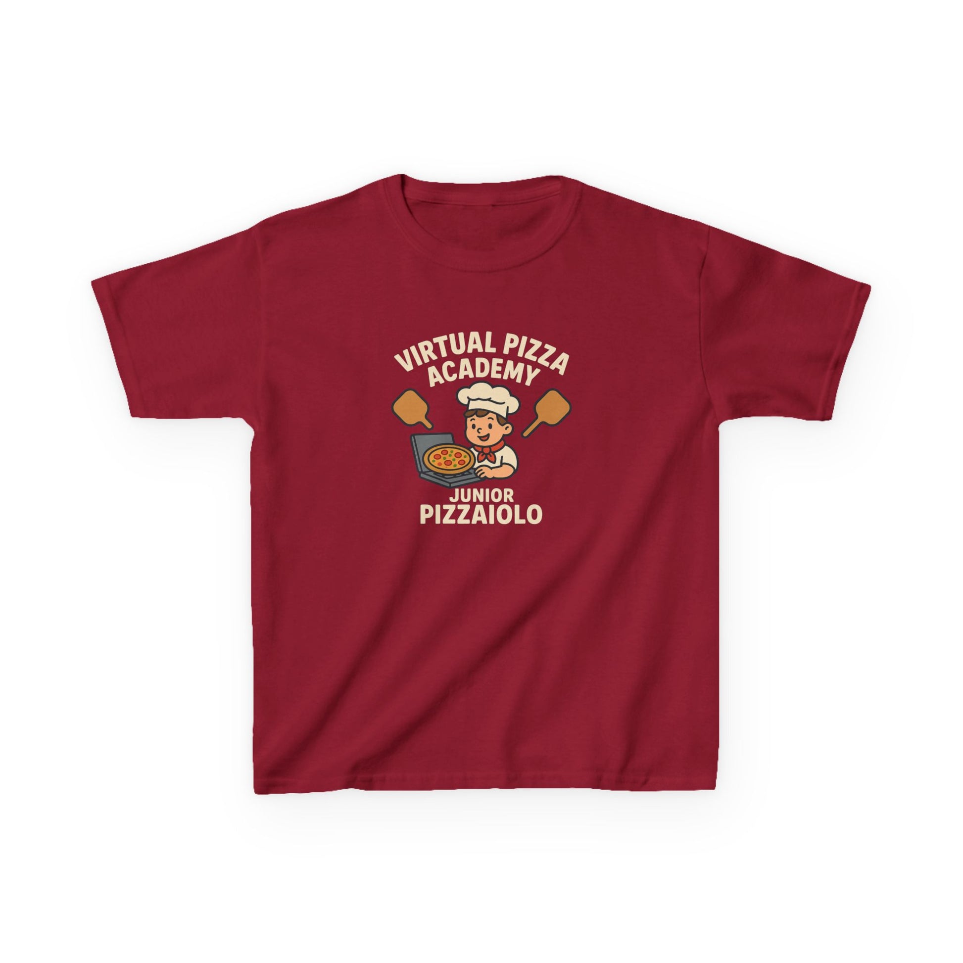 Kids Pizza Academy Tee, Fun Kids T-Shirt, Junior Pizza Maker Shirt, Birthday Gift for Kids, Cooking Class Apparel