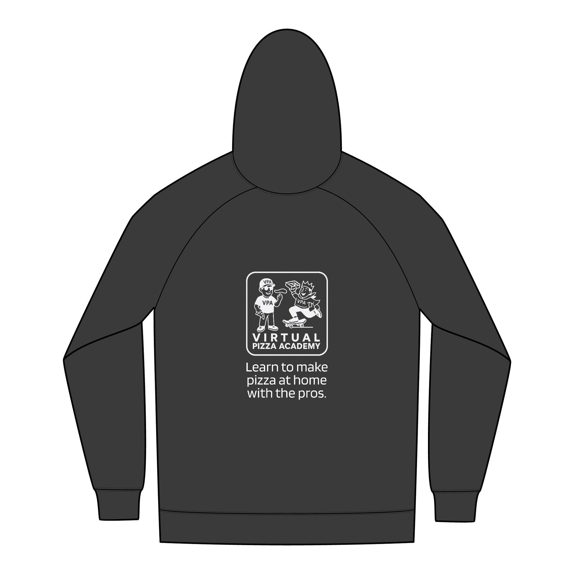 New Era. Virtual Pizza Academy sueded Zip Hoodie
