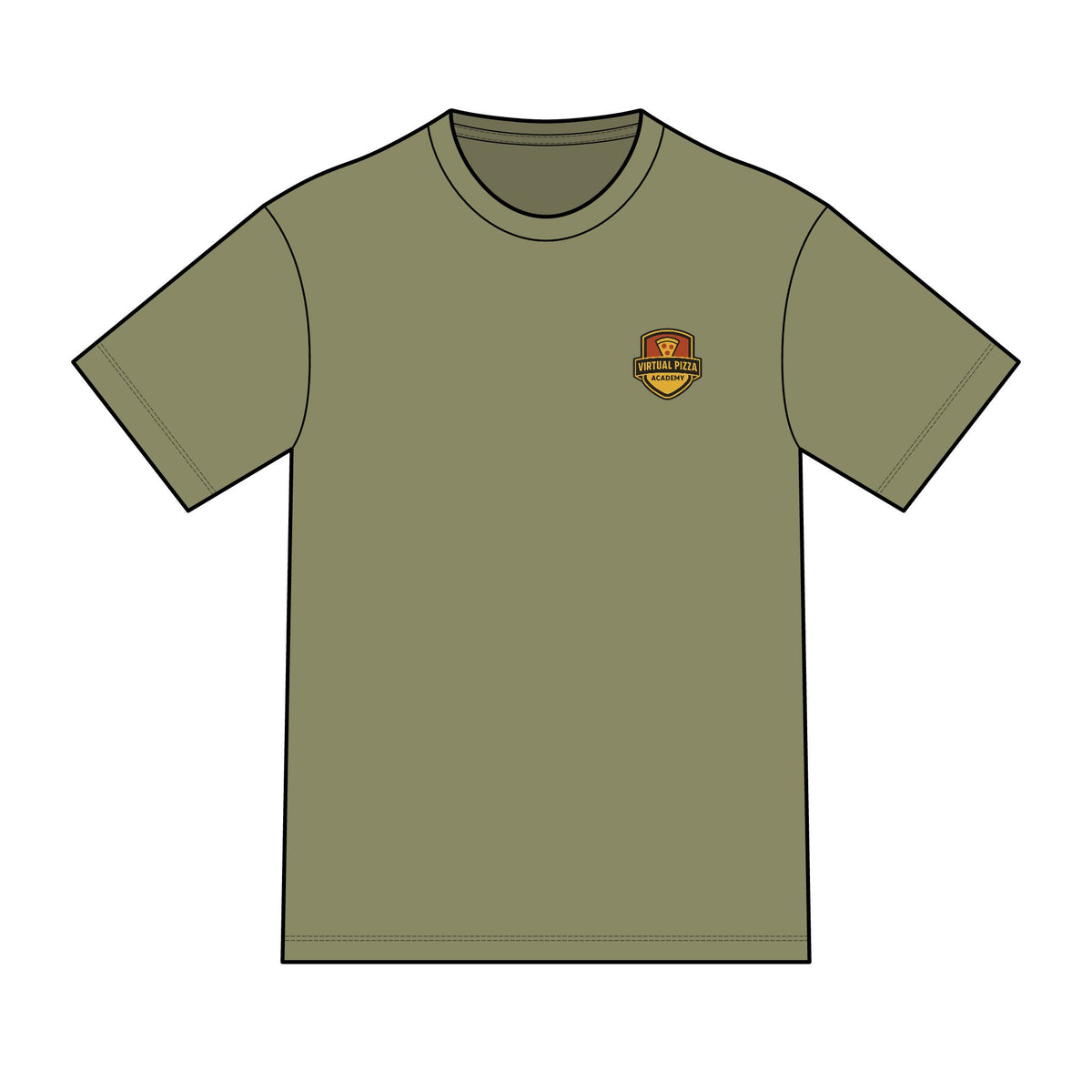 Virtual Pizza Academy District ® Perfect Tri ® Tee