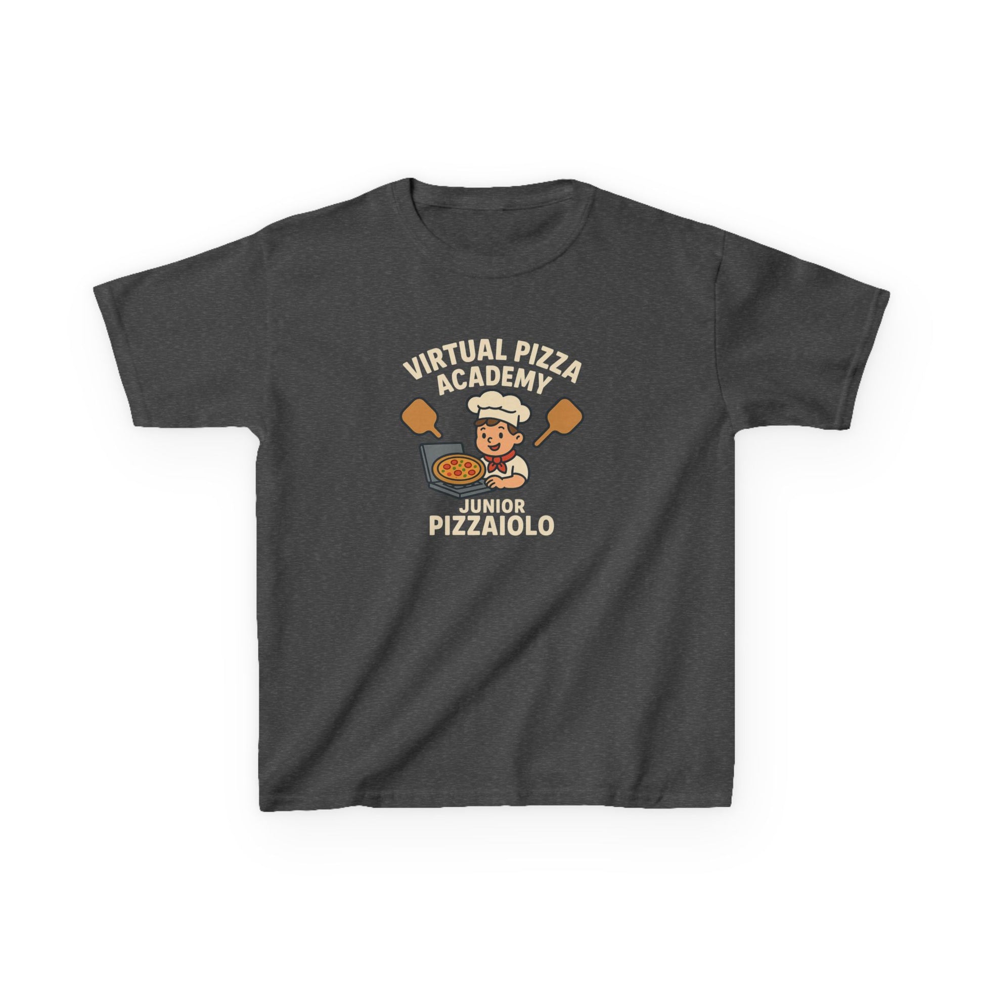 Kids Pizza Academy Tee, Fun Kids T-Shirt, Junior Pizza Maker Shirt, Birthday Gift for Kids, Cooking Class Apparel