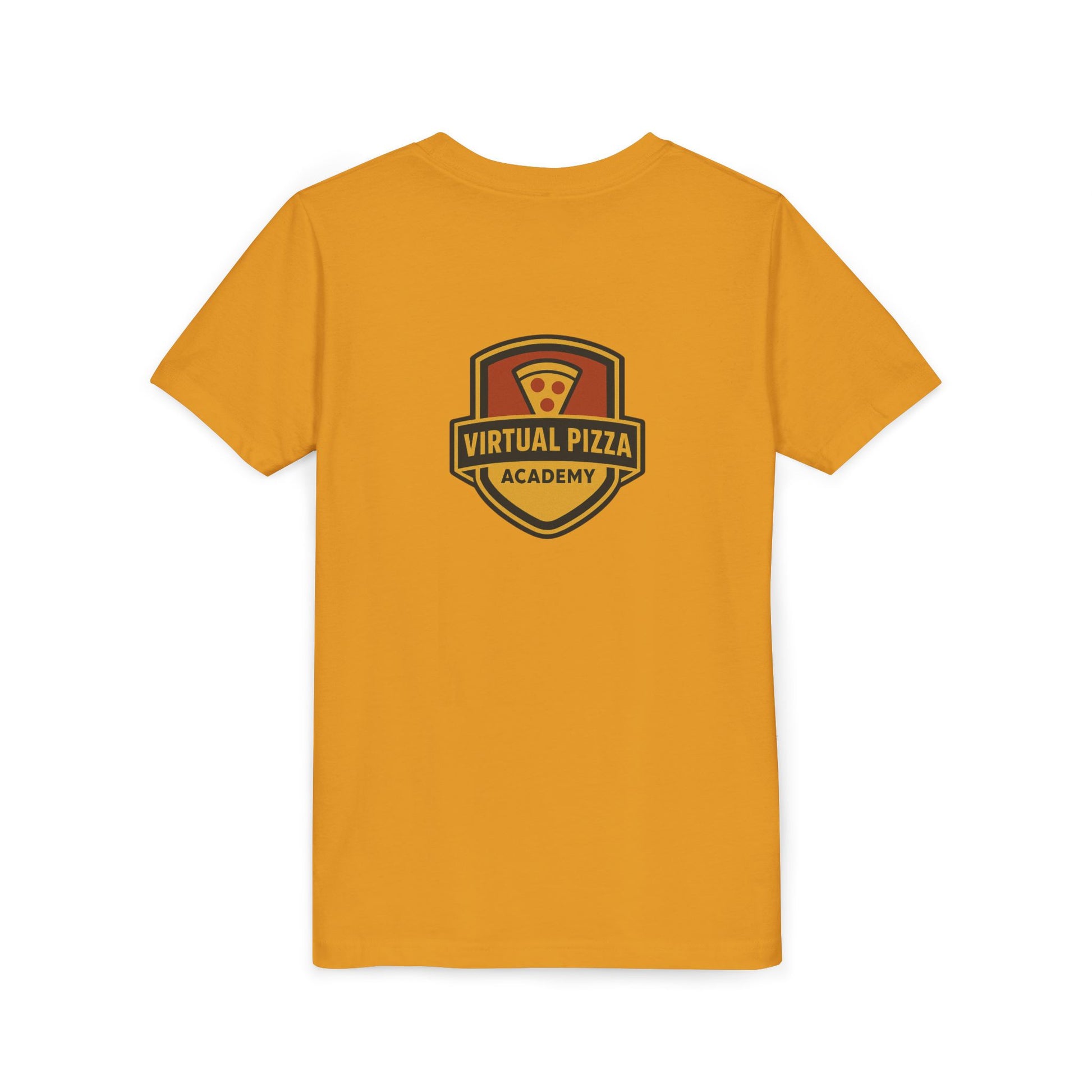 Youth Virtual Pizza Academy Tee - Fun Kids Shirt for Pizza Lovers, Birthday Gift, Foodie Apparel, Summer Wear, Family Gatherings