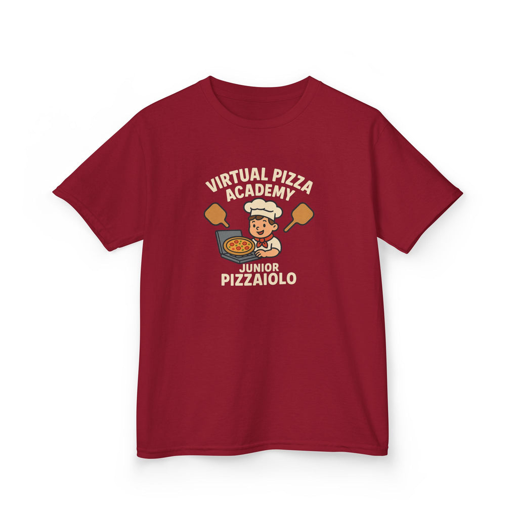 Kids Pizza Academy Tee, Fun Kids T-Shirt, Junior Pizza Maker Shirt, Birthday Gift for Kids, Cooking Class Apparel