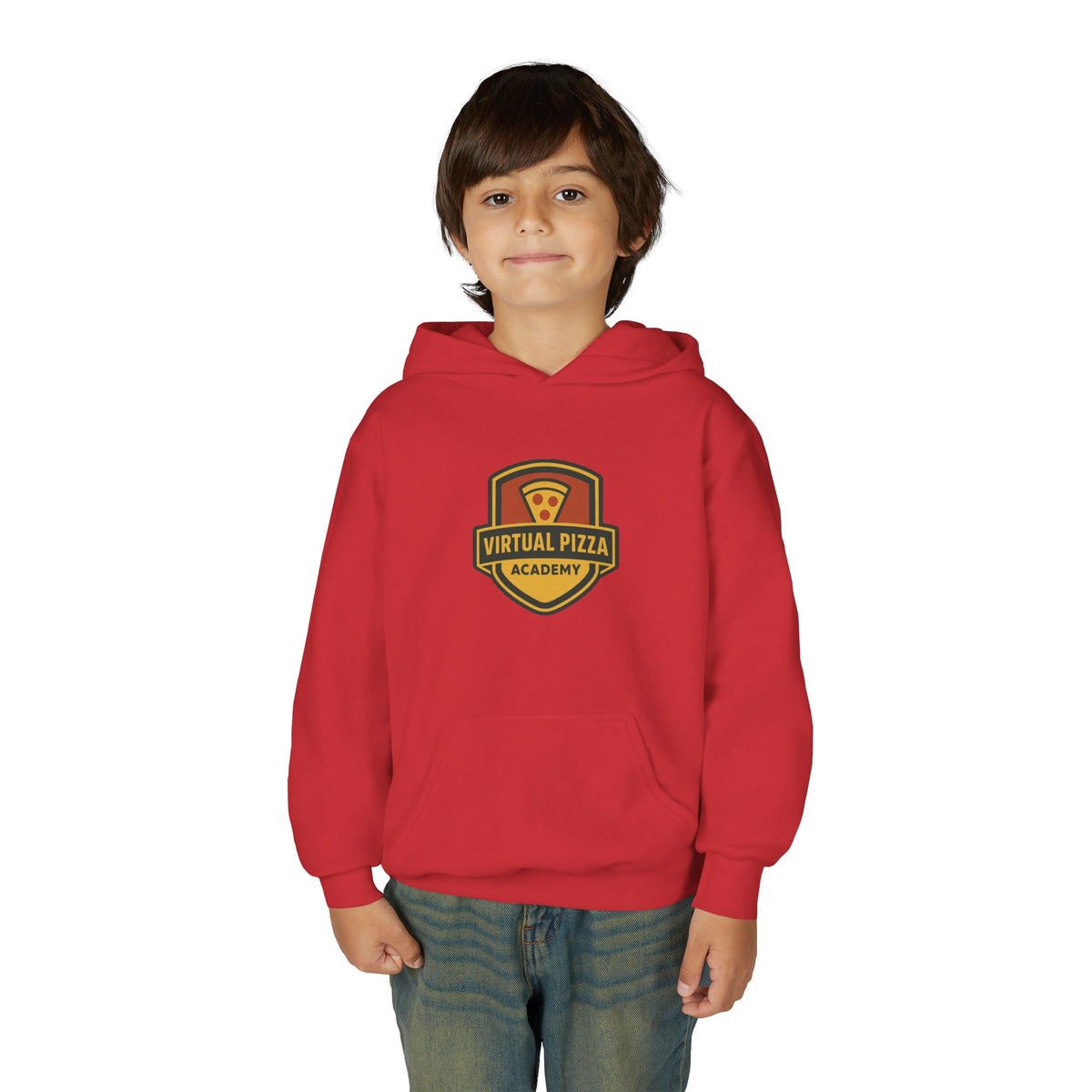 VPA Shield Logo - Youth Heavy Blend Hooded Sweatshirt