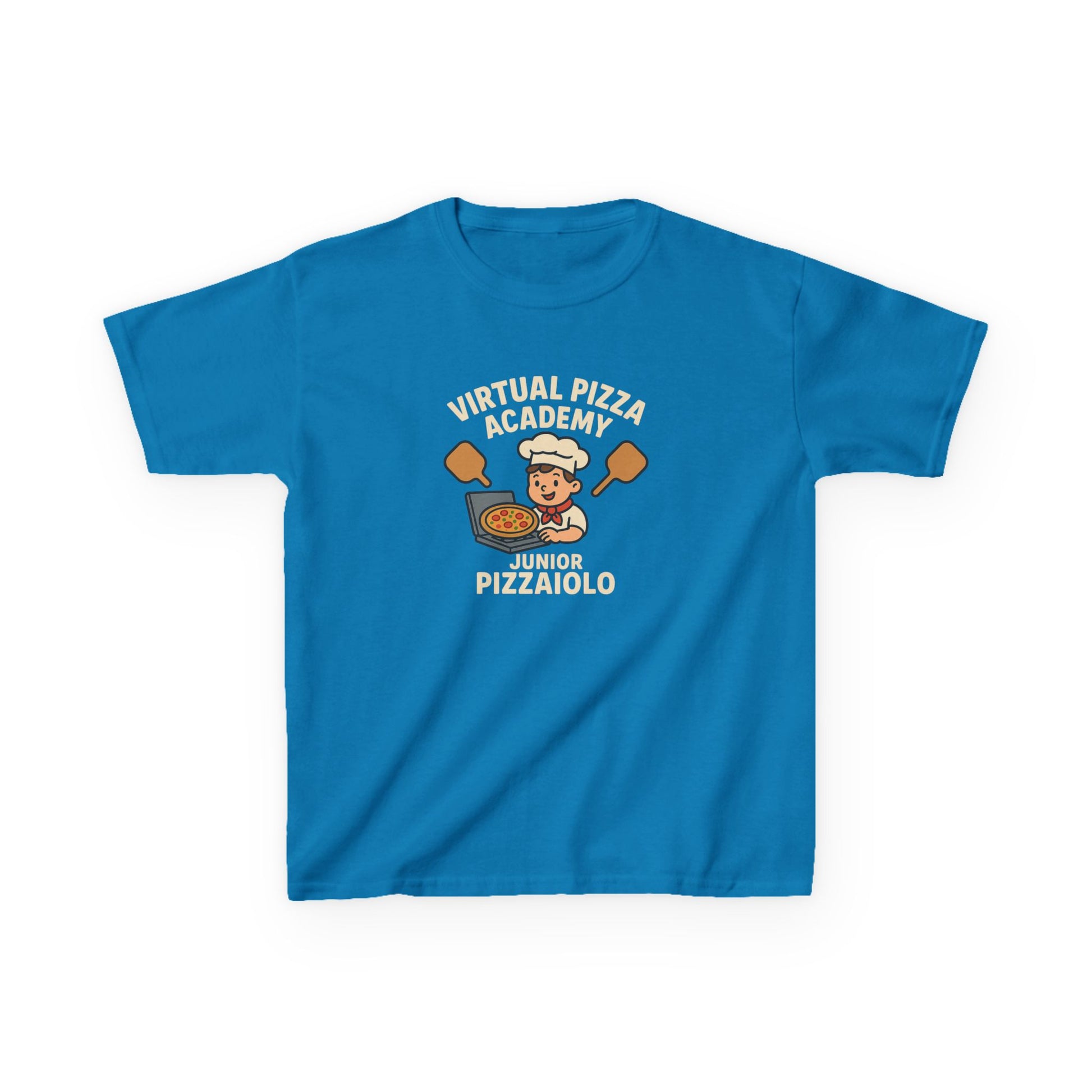 Kids Pizza Academy Tee, Fun Kids T-Shirt, Junior Pizza Maker Shirt, Birthday Gift for Kids, Cooking Class Apparel