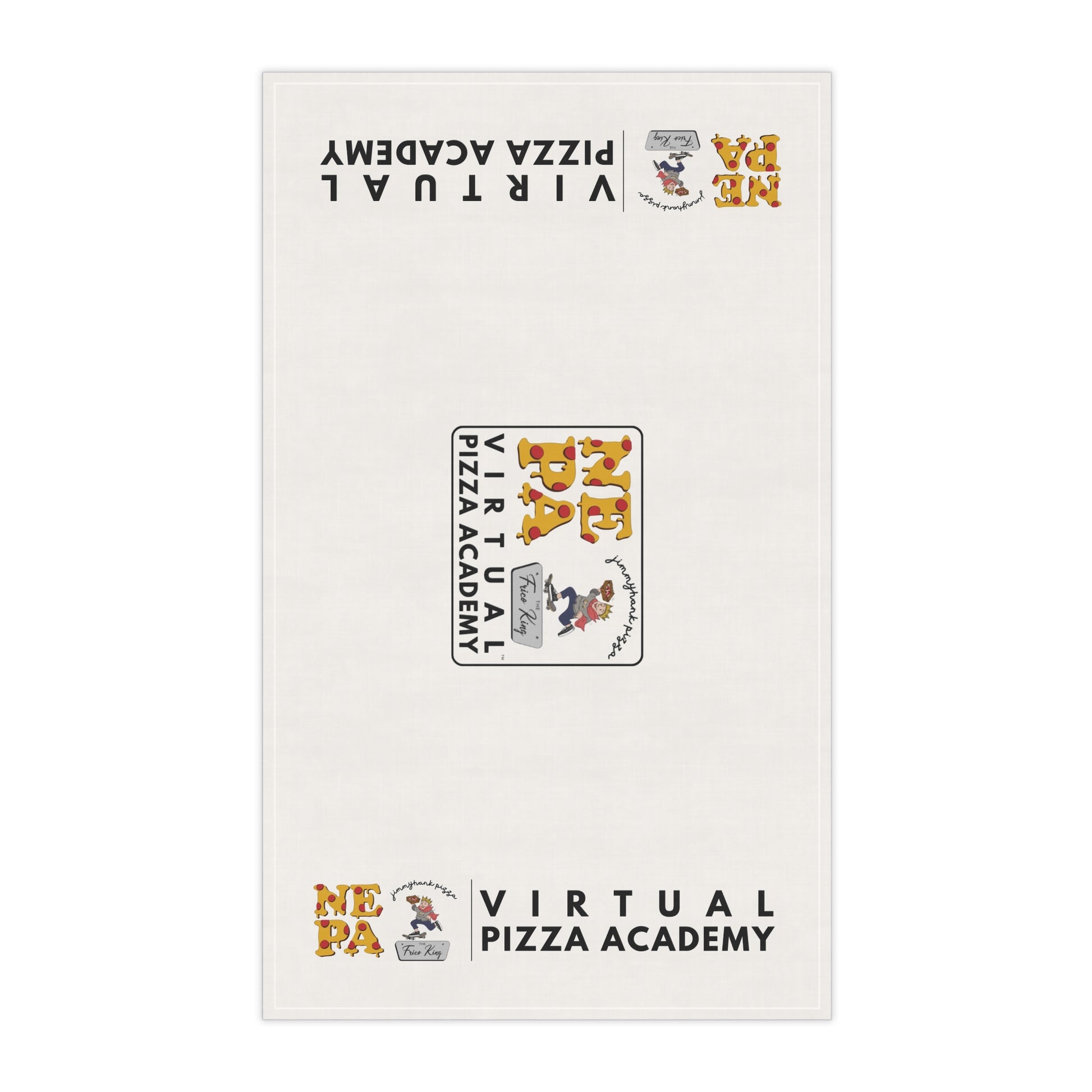 Virtual Pizza Academy Tea Towel