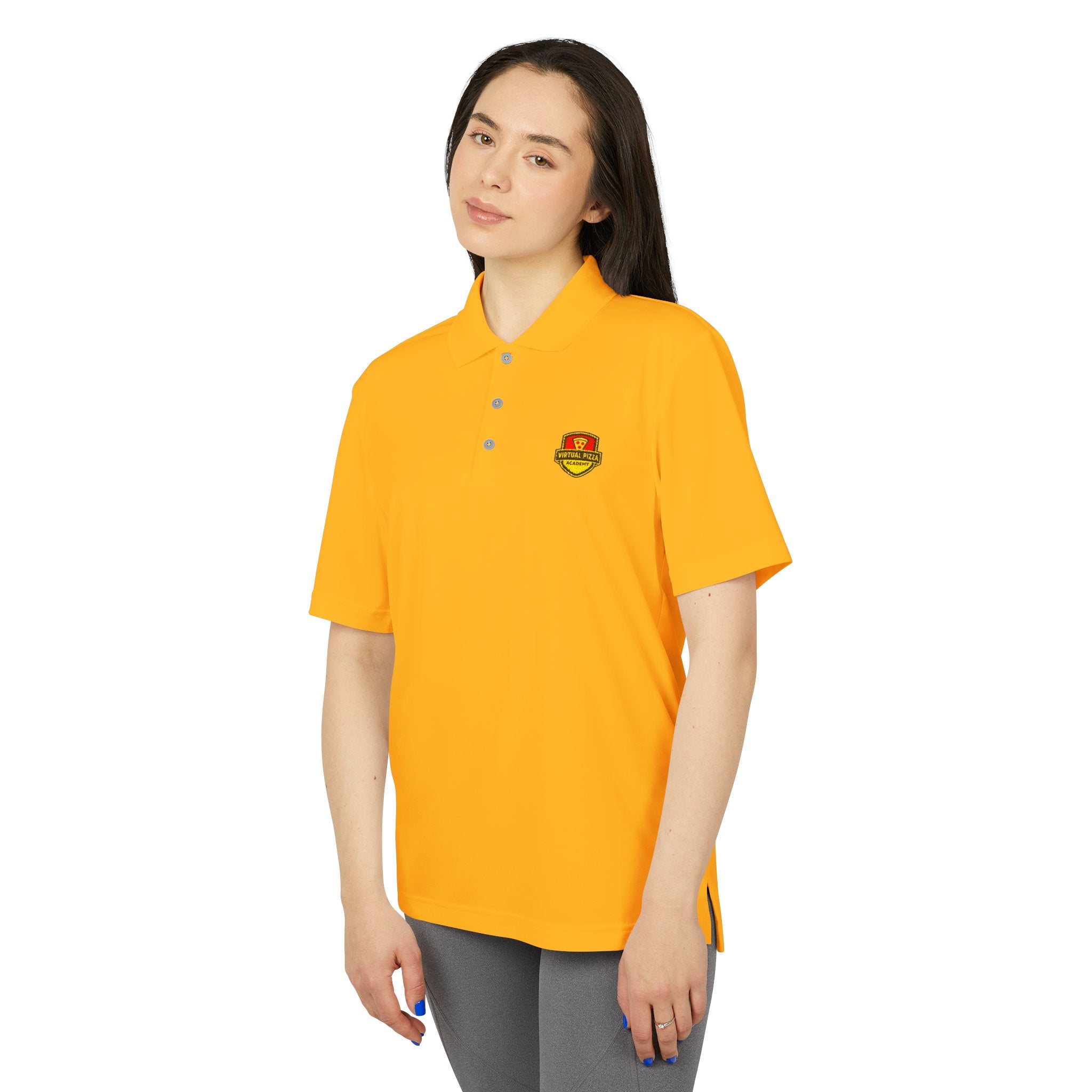 adidas Unisex Performance Polo – Virtual Pizza Academy