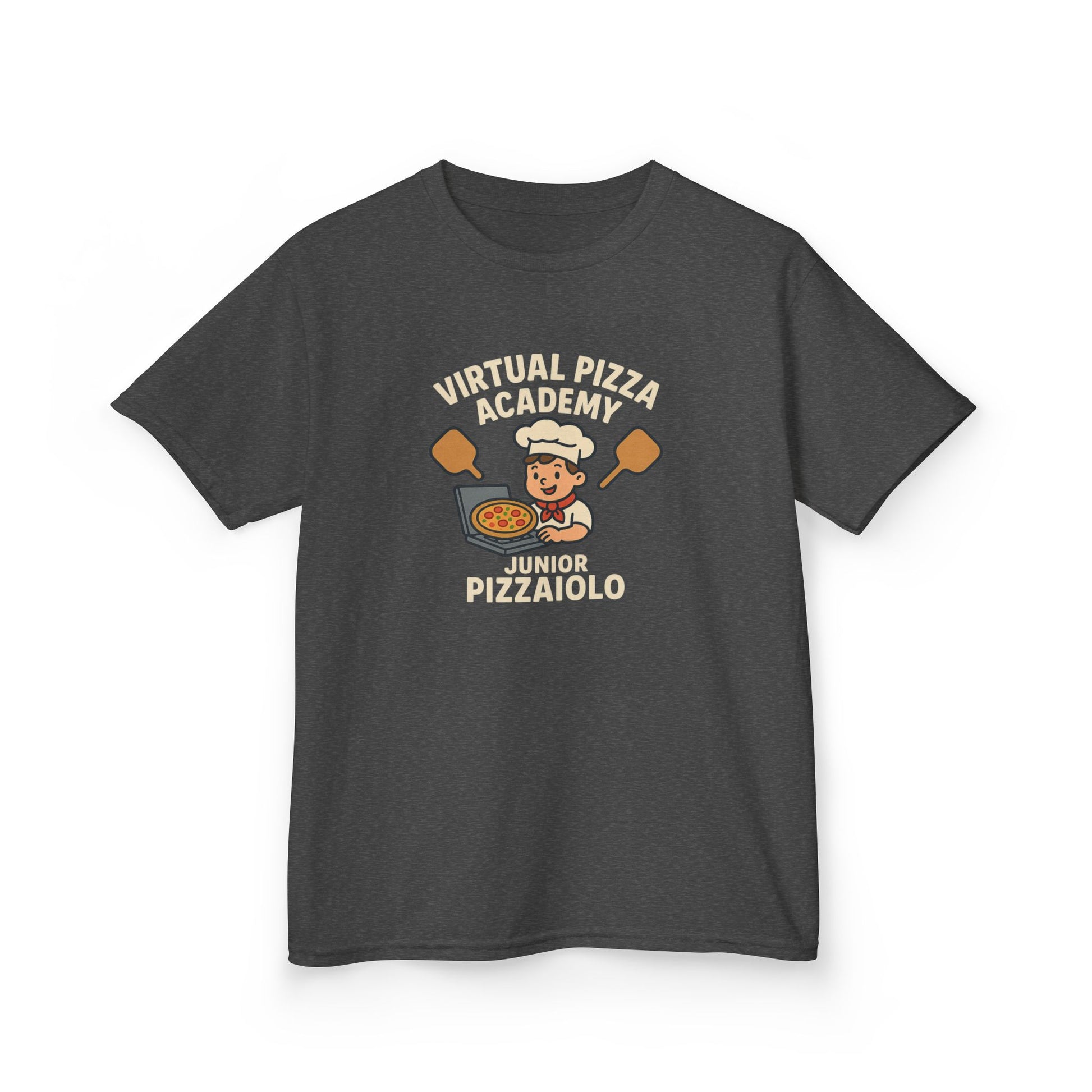 Kids Pizza Academy Tee, Fun Kids T-Shirt, Junior Pizza Maker Shirt, Birthday Gift for Kids, Cooking Class Apparel