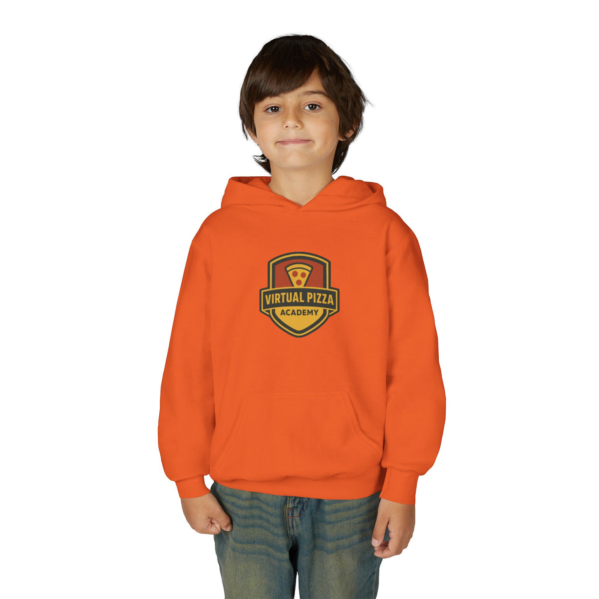 VPA Shield Logo - Youth Heavy Blend Hooded Sweatshirt