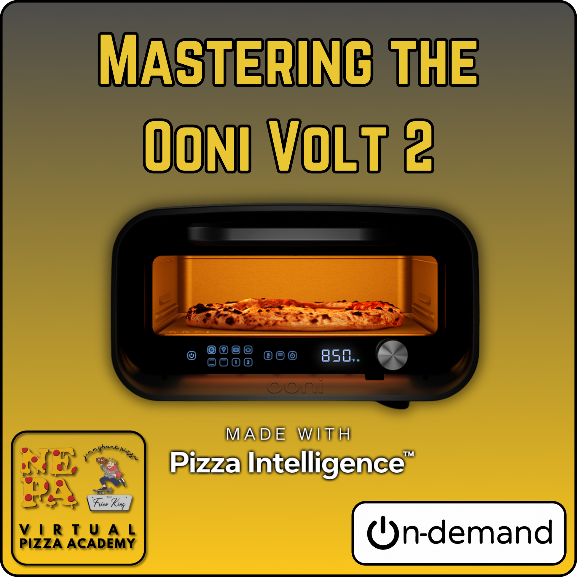 Mastering the Ooni Volt 2 (On-Demand, 90 Minutes)