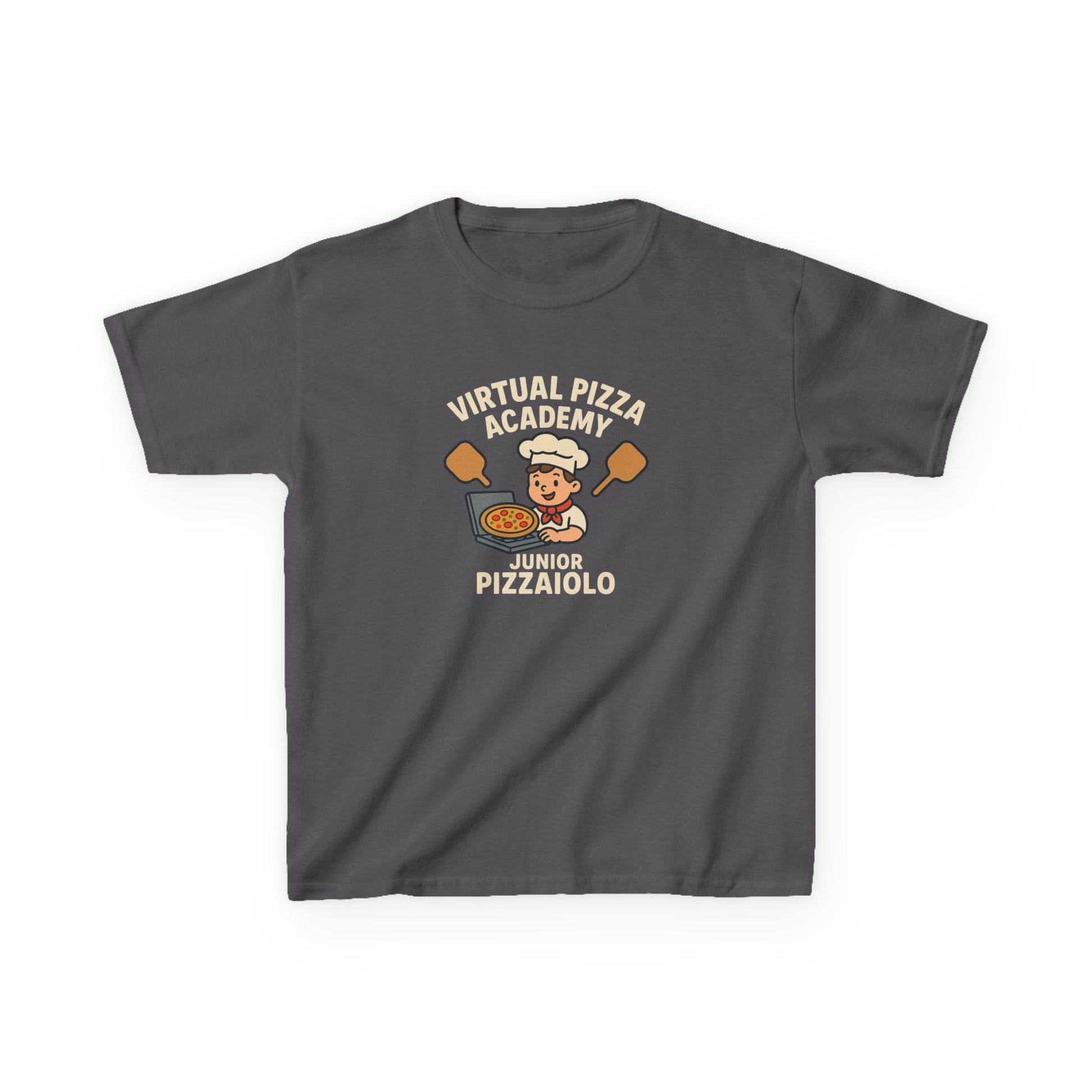 Kids Pizza Academy Tee, Fun Kids T-Shirt, Junior Pizza Maker Shirt, Birthday Gift for Kids, Cooking Class Apparel