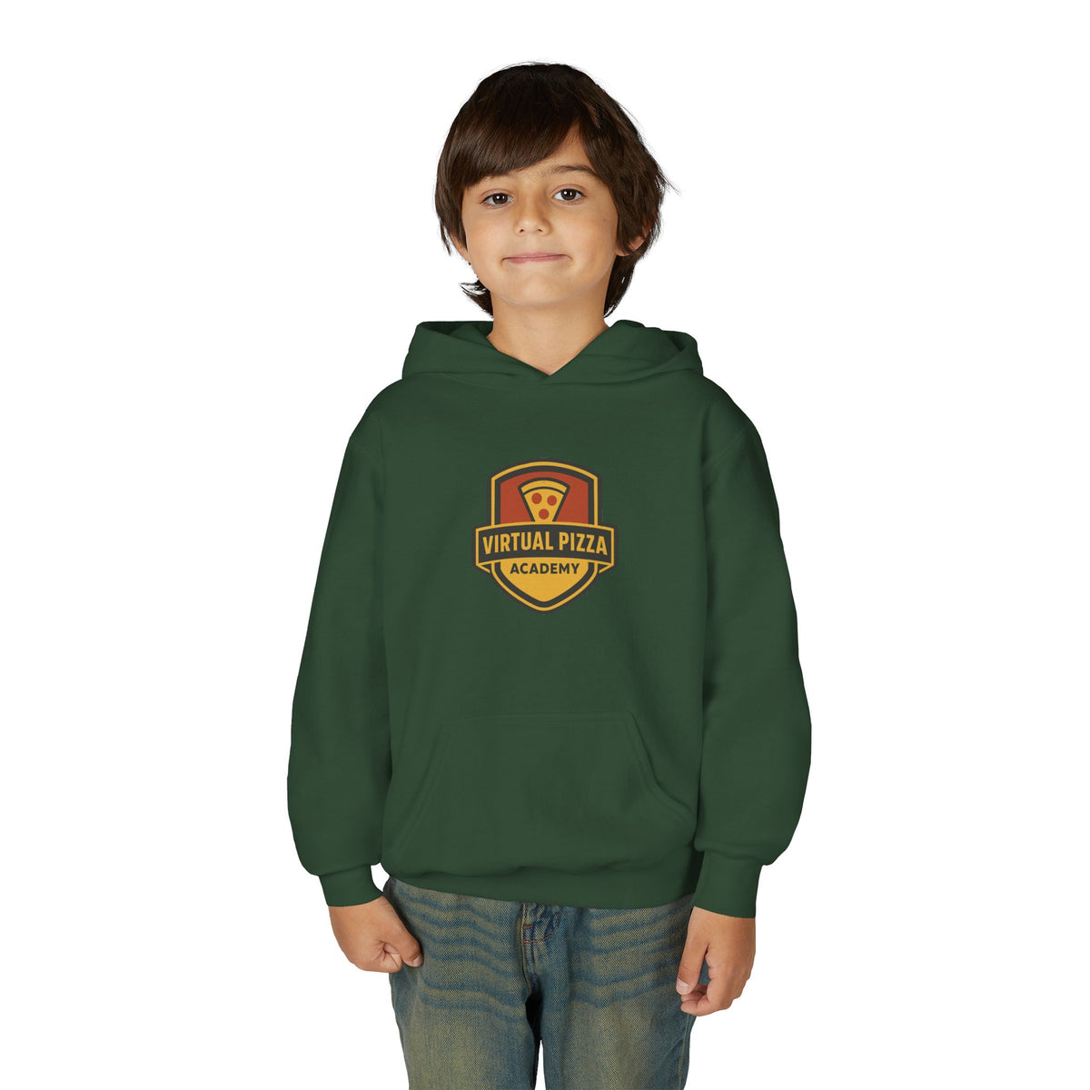 VPA Shield Logo - Youth Heavy Blend Hooded Sweatshirt