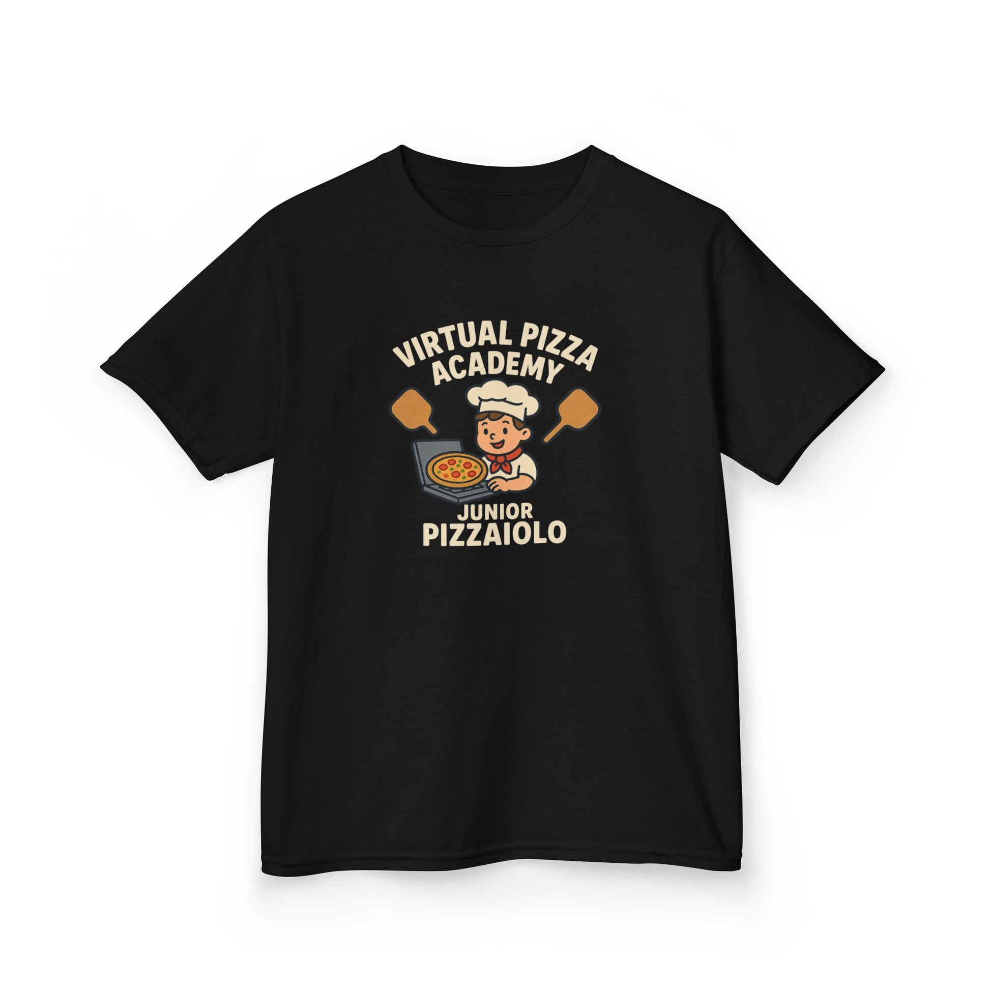 Kids Pizza Academy Tee, Fun Kids T-Shirt, Junior Pizza Maker Shirt, Birthday Gift for Kids, Cooking Class Apparel