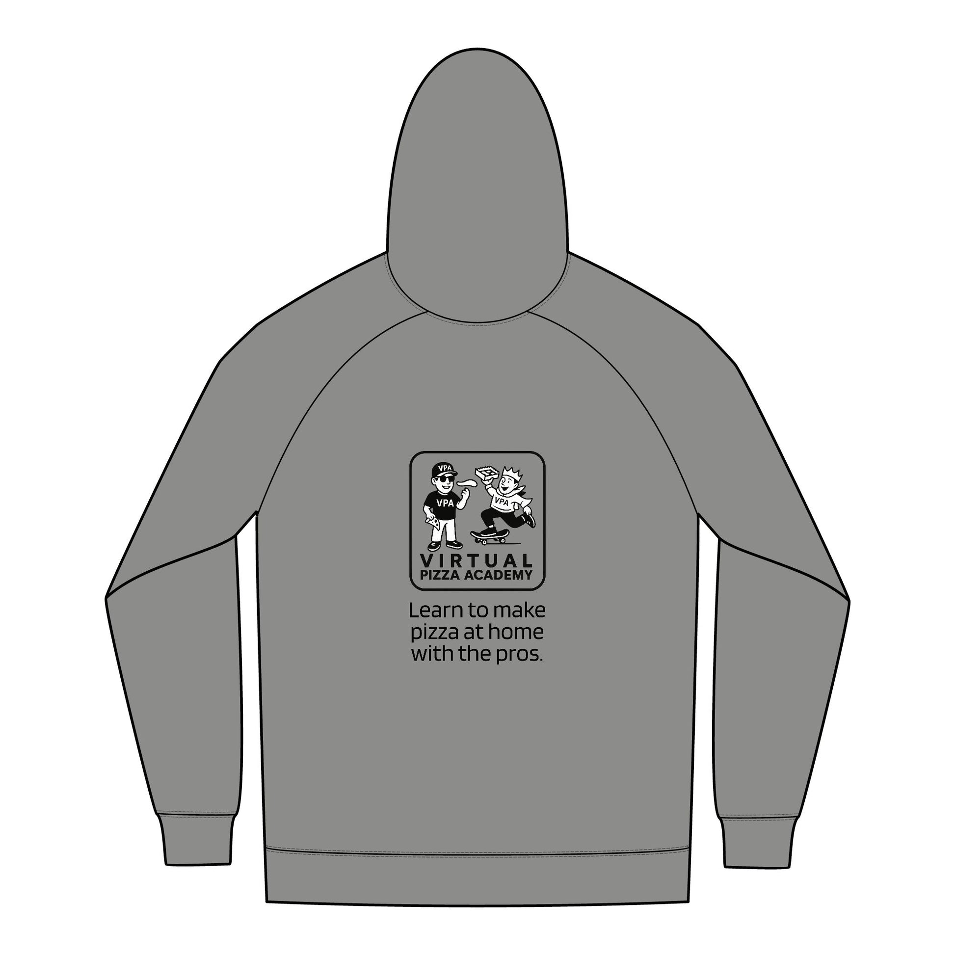 New Era. Virtual Pizza Academy sueded Zip Hoodie