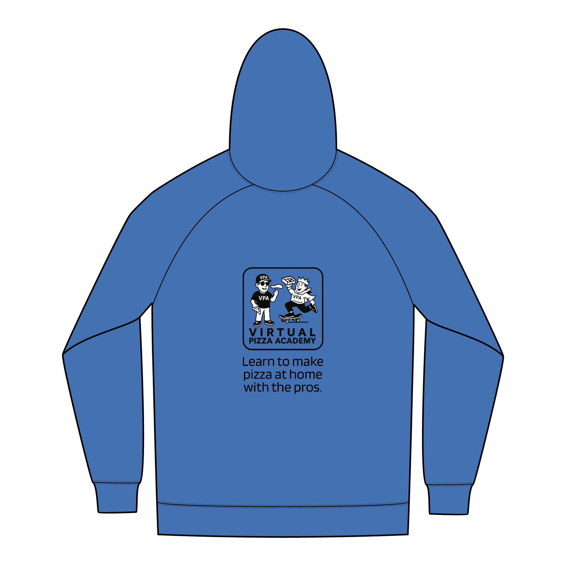 New Era. Virtual Pizza Academy sueded Zip Hoodie