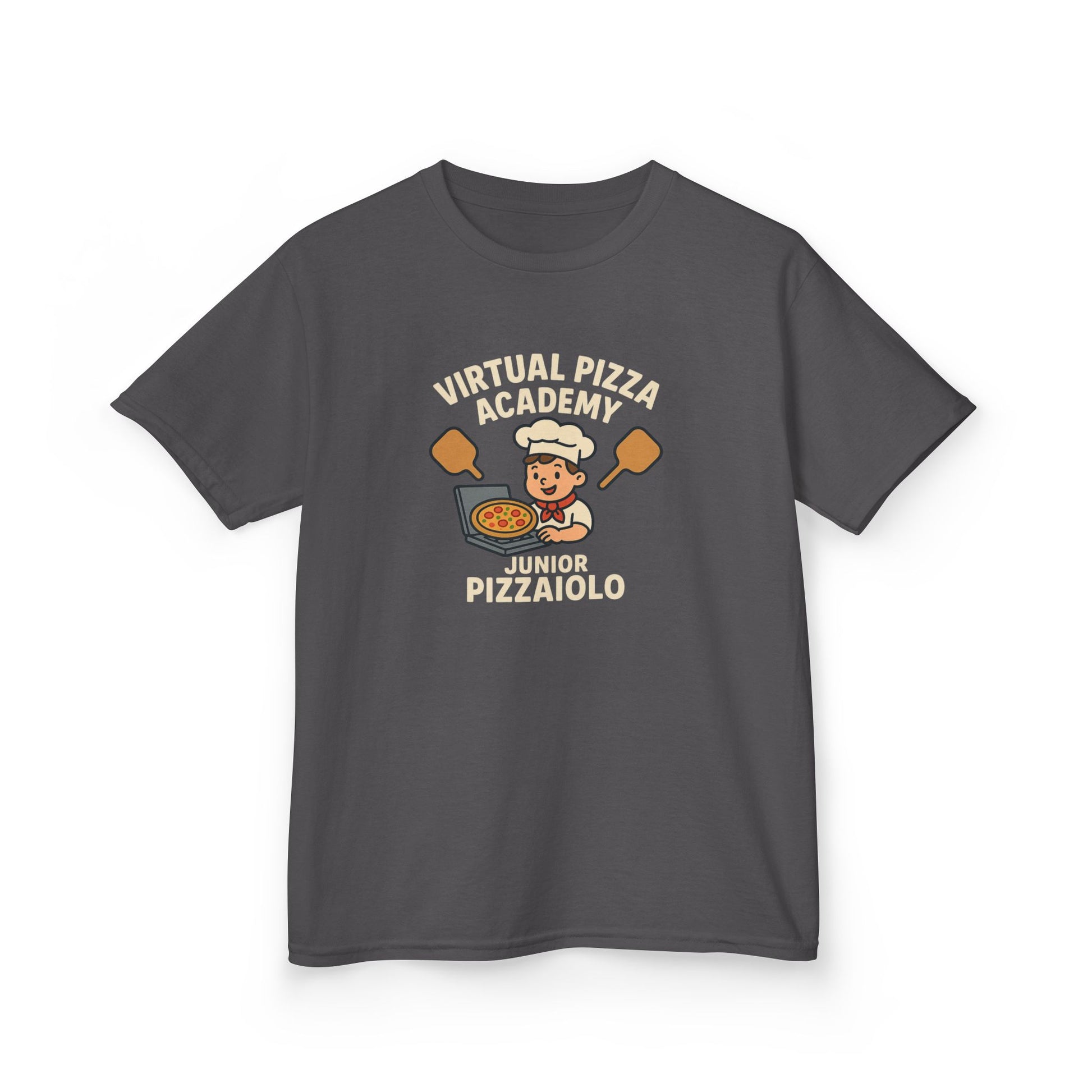 Kids Pizza Academy Tee, Fun Kids T-Shirt, Junior Pizza Maker Shirt, Birthday Gift for Kids, Cooking Class Apparel