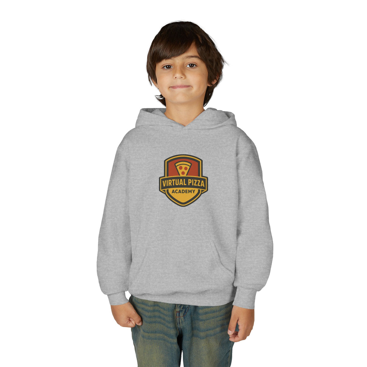 VPA Shield Logo - Youth Heavy Blend Hooded Sweatshirt