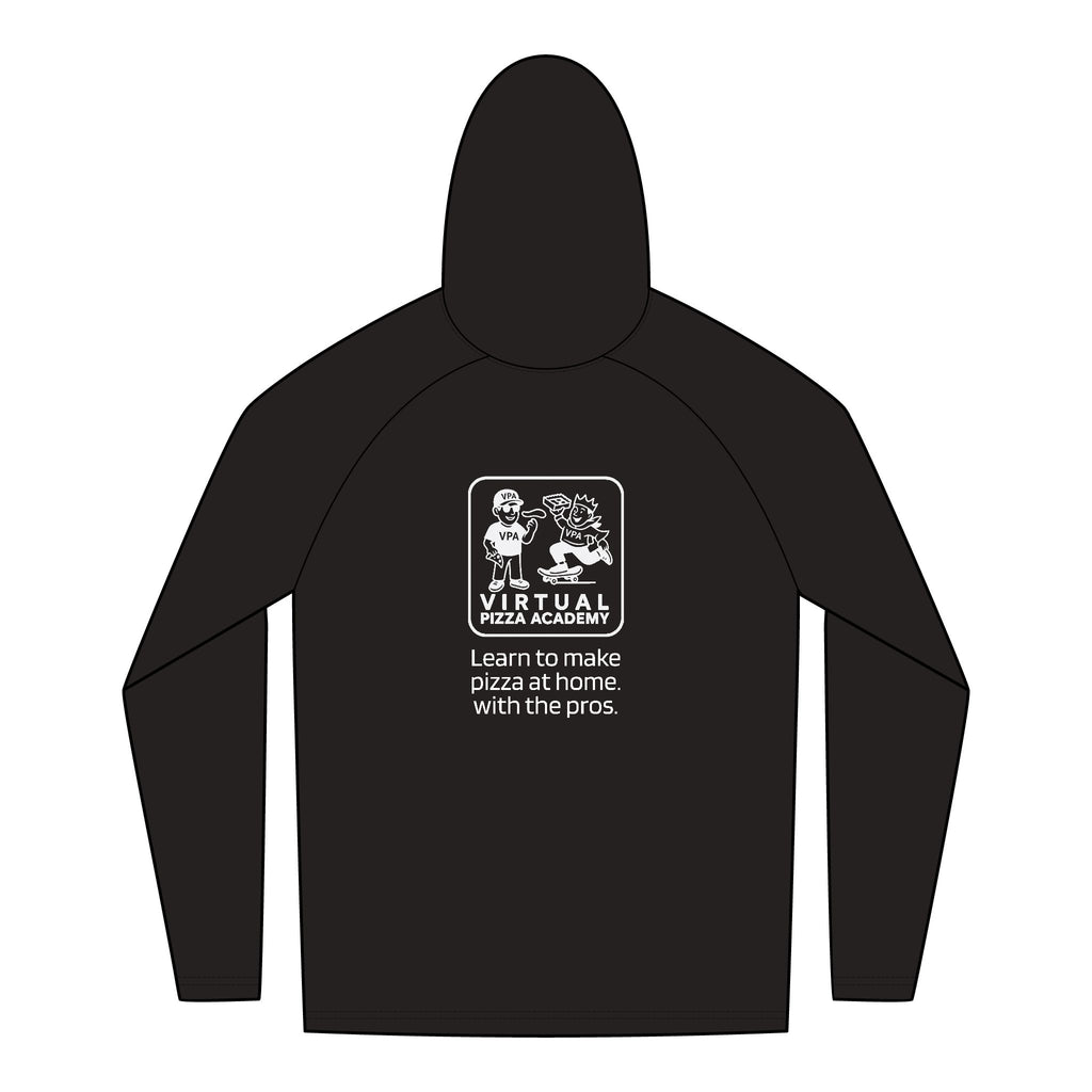 New Era. Virtual Pizza Academy Unisex Tri-Blend Graphic Hoodie