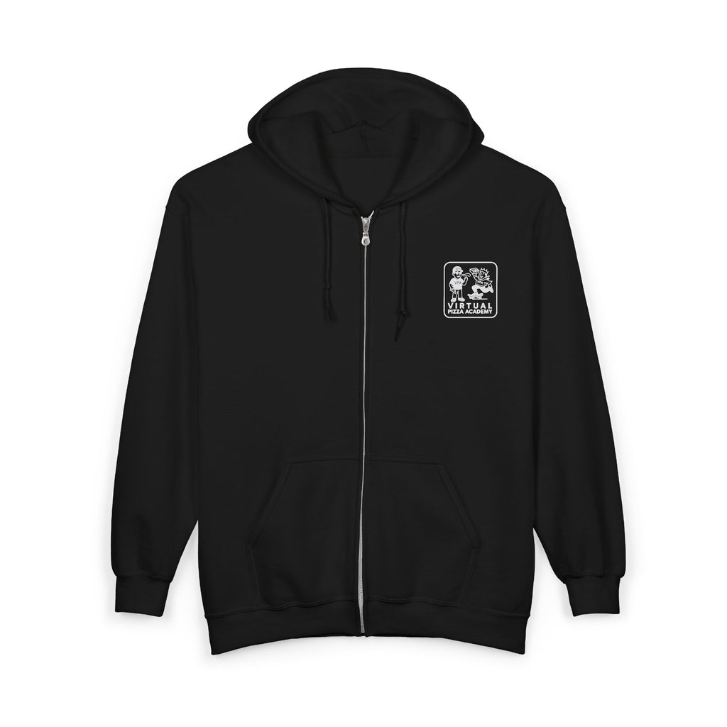Gildan. Virtual Pizza Academy Unisex Heavy Blend™ Full Zip Hooded Sweatshirt