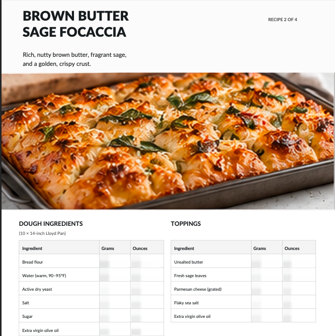 VPA's Holiday Baking Recipe Collection