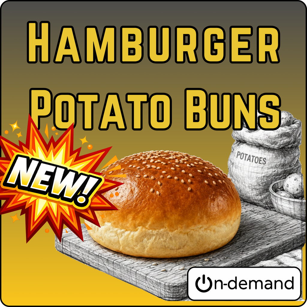 Hamburger Potato Buns (On-Demand, 20 Minutes)